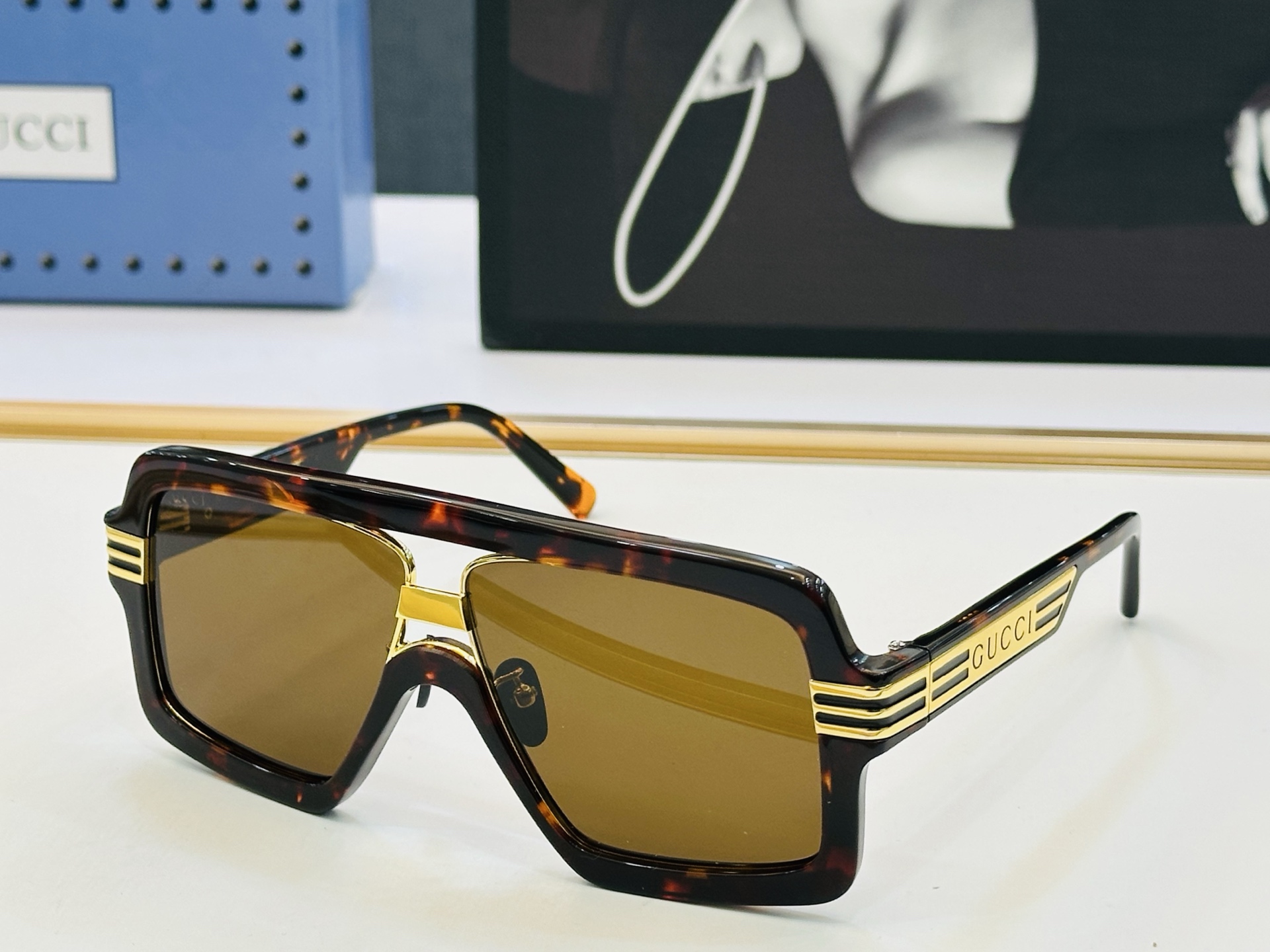 GUCC* 古家 GG0900S 🐝🐝系列 Size：60口10-140 🍁🍁J超绝品质 太阳镜。