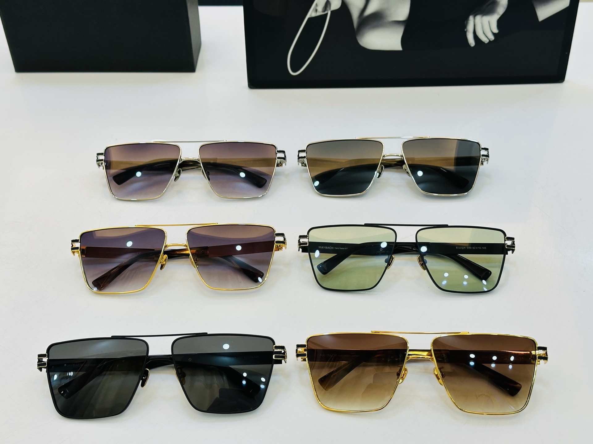 高品质 迈巴赫 🎉🎉做工精美💕💕MAYBAC*H Strength Size：62口18-145 质感十