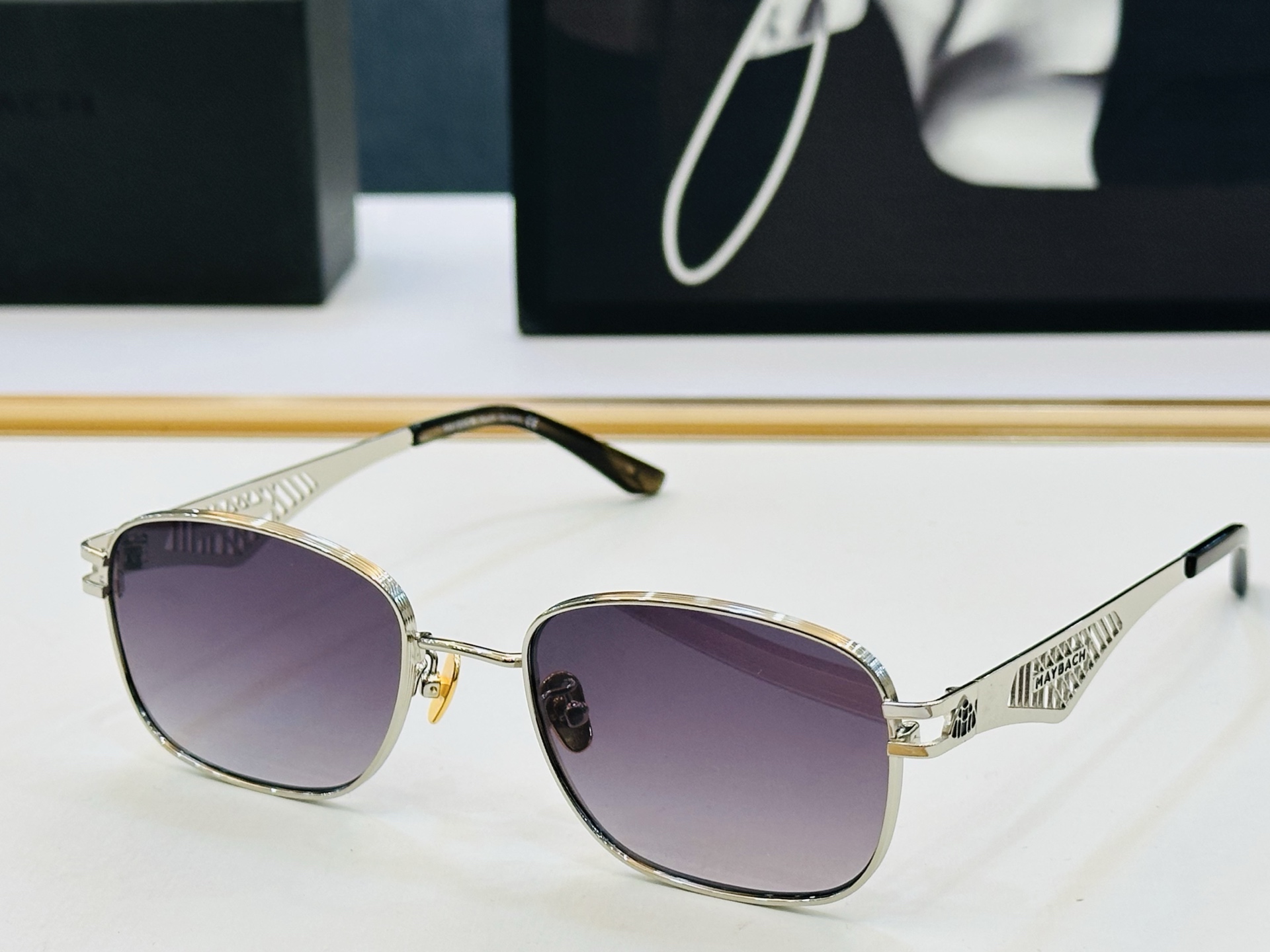 高品质 迈巴赫 🎉🎉做工精美💕💕MAYBAC*H G-ABM-33 Size：53口21-142 质感十