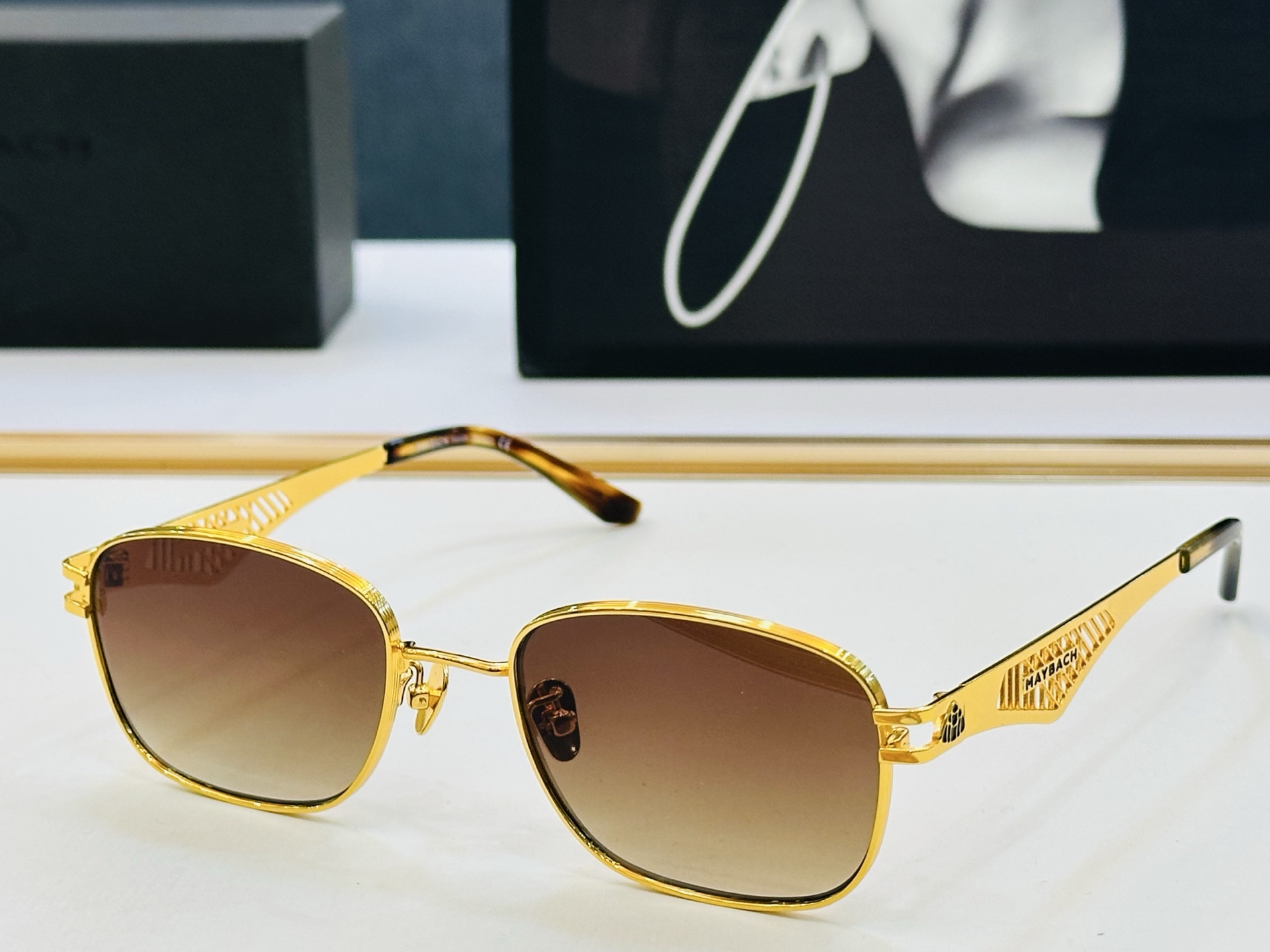 高品质 迈巴赫 🎉🎉做工精美💕💕MAYBAC*H G-ABM-33 Size：53口21-142 质感十