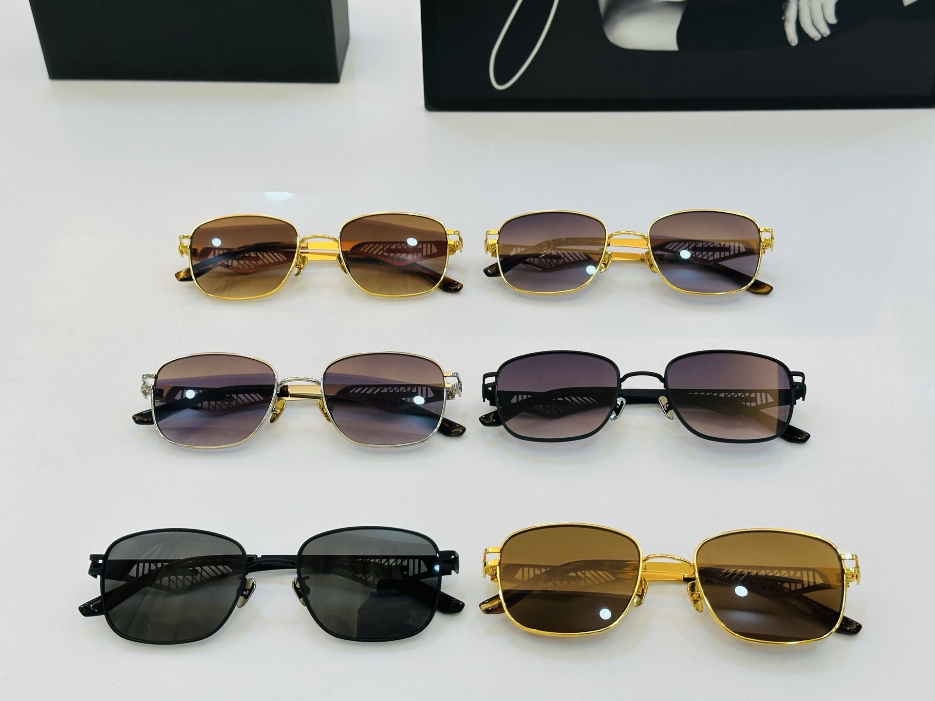 高品质 迈巴赫 🎉🎉做工精美💕💕MAYBAC*H G-ABM-33 Size：53口21-142 质感十