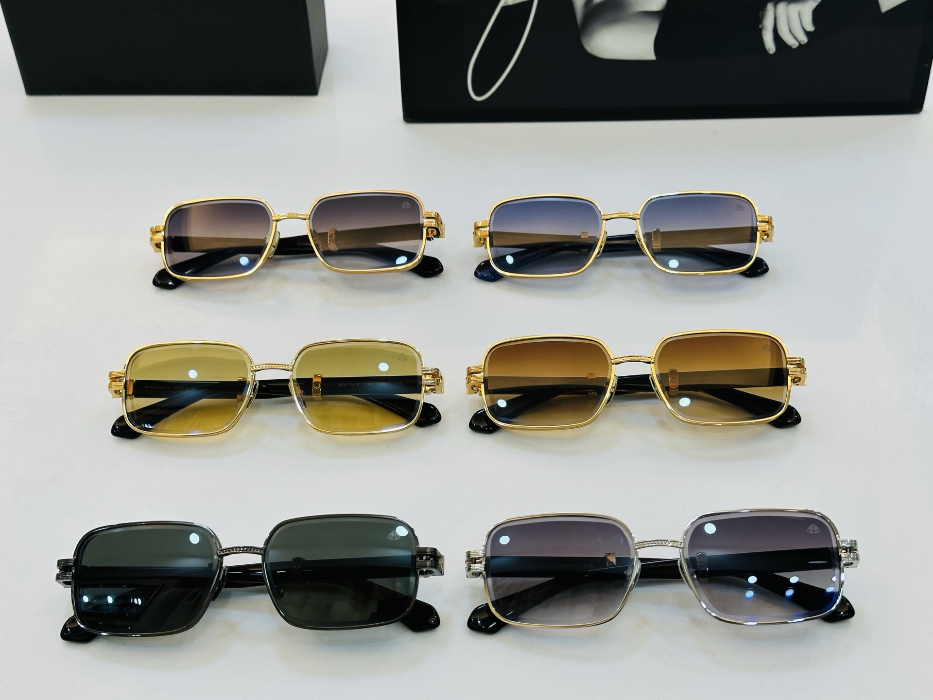 高品质 迈巴赫 🎉🎉做工精美💕💕MAYBAC*H Z162 Size：58口17-145 质感十足 K👍