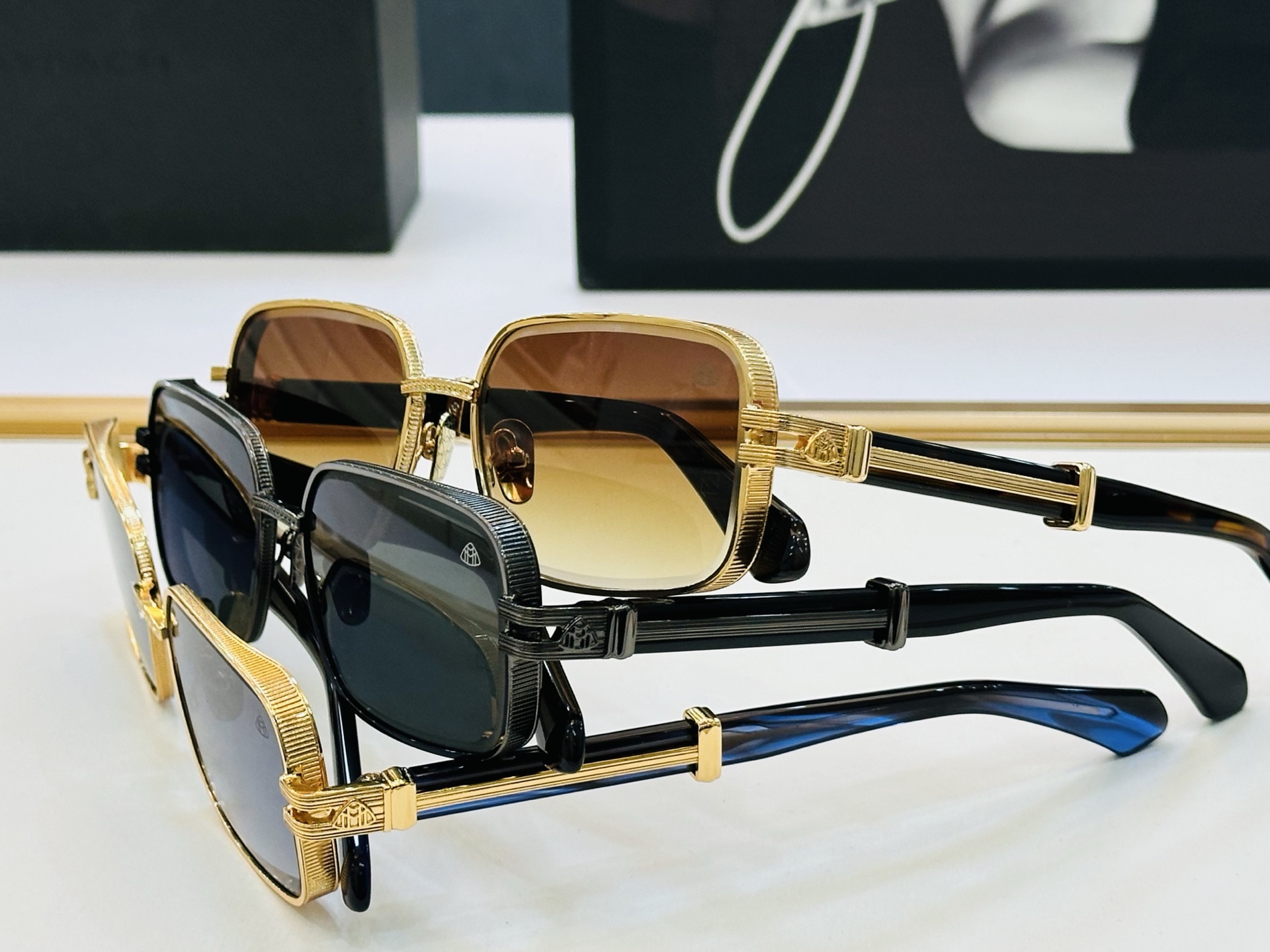 高品质 迈巴赫 🎉🎉做工精美💕💕MAYBAC*H Z162 Size：58口17-145 质感十足 K👍