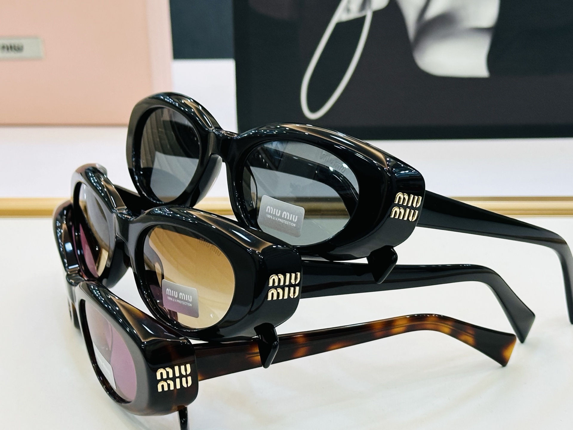 ❤️❤️🆕 谬家 MU B12S Size：52口22-140 [玫瑰]得意]微笑] F独具品质 配光镜