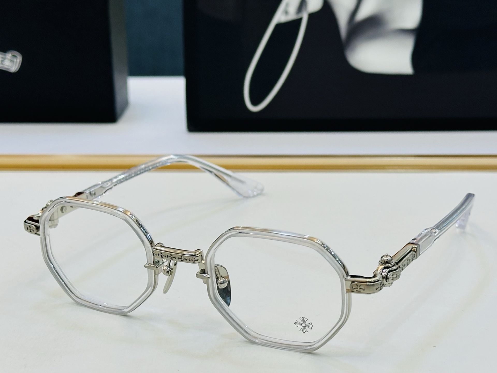 Chromeheart 克罗家 TATTERS Size：48口24-150 精致厚金双色电镀 qj 金