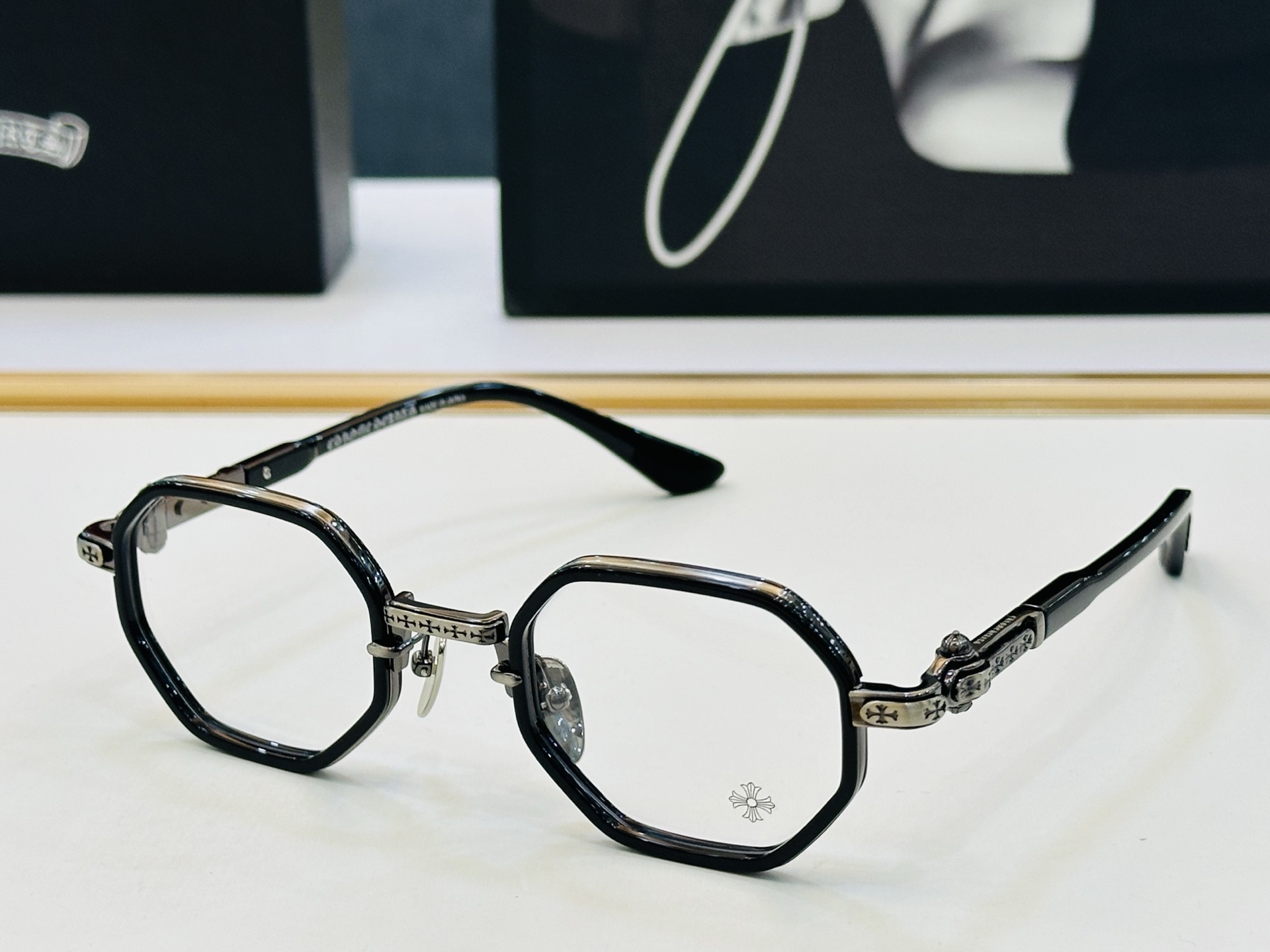 Chromeheart 克罗家 TATTERS Size：48口24-150 精致厚金双色电镀 qj 金