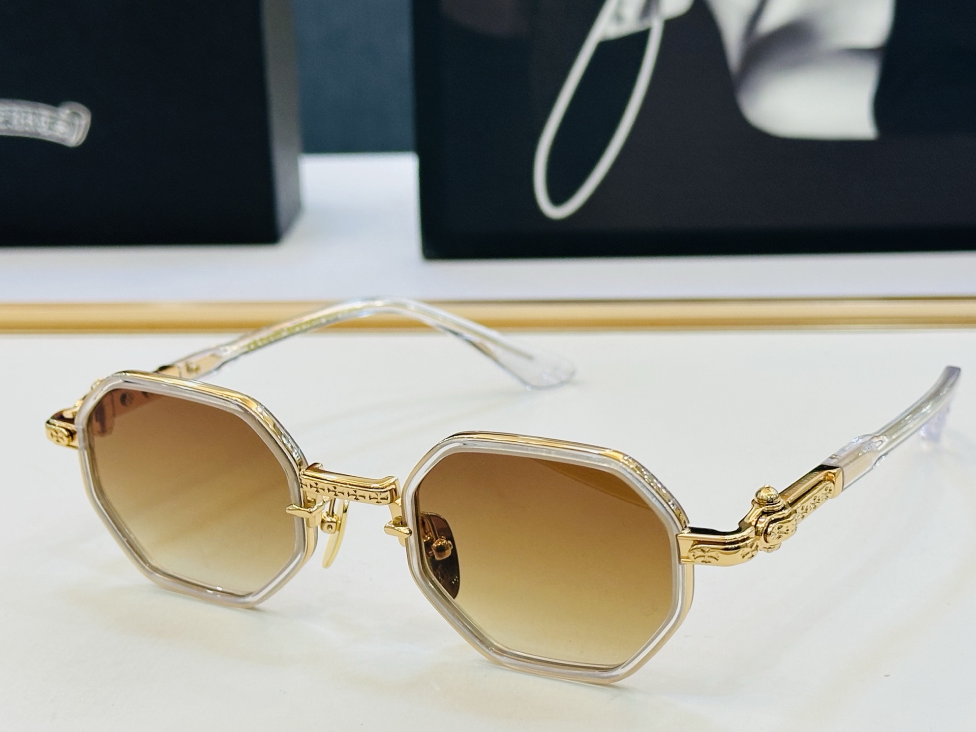 Chromeheart 克罗家 TATTERS Size：48口24-150 精致厚金双色电镀 qj 金