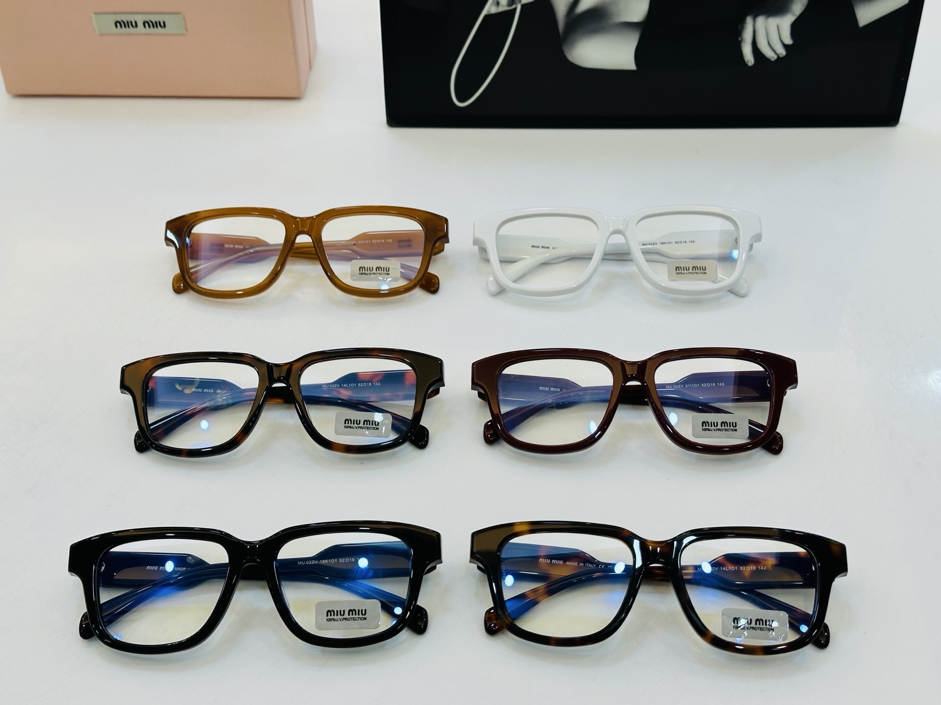 🆕 谬家 MU 02ZV Size：52口18-142 🌺🌺 [玫瑰][闪电] 时尚靓丽 得意][得意]