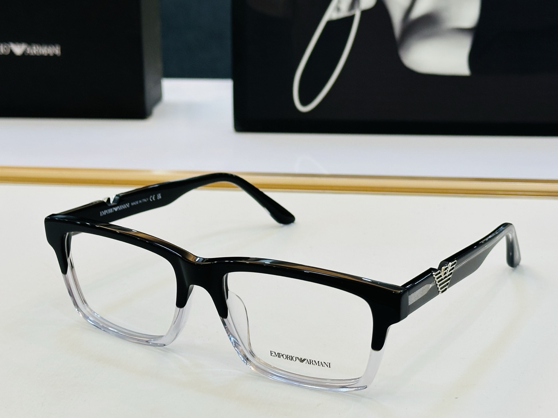 新款 EMPORIO ARMAN* 阿马家 EA3296U Size：54口17-145 时尚超轻 👍👍