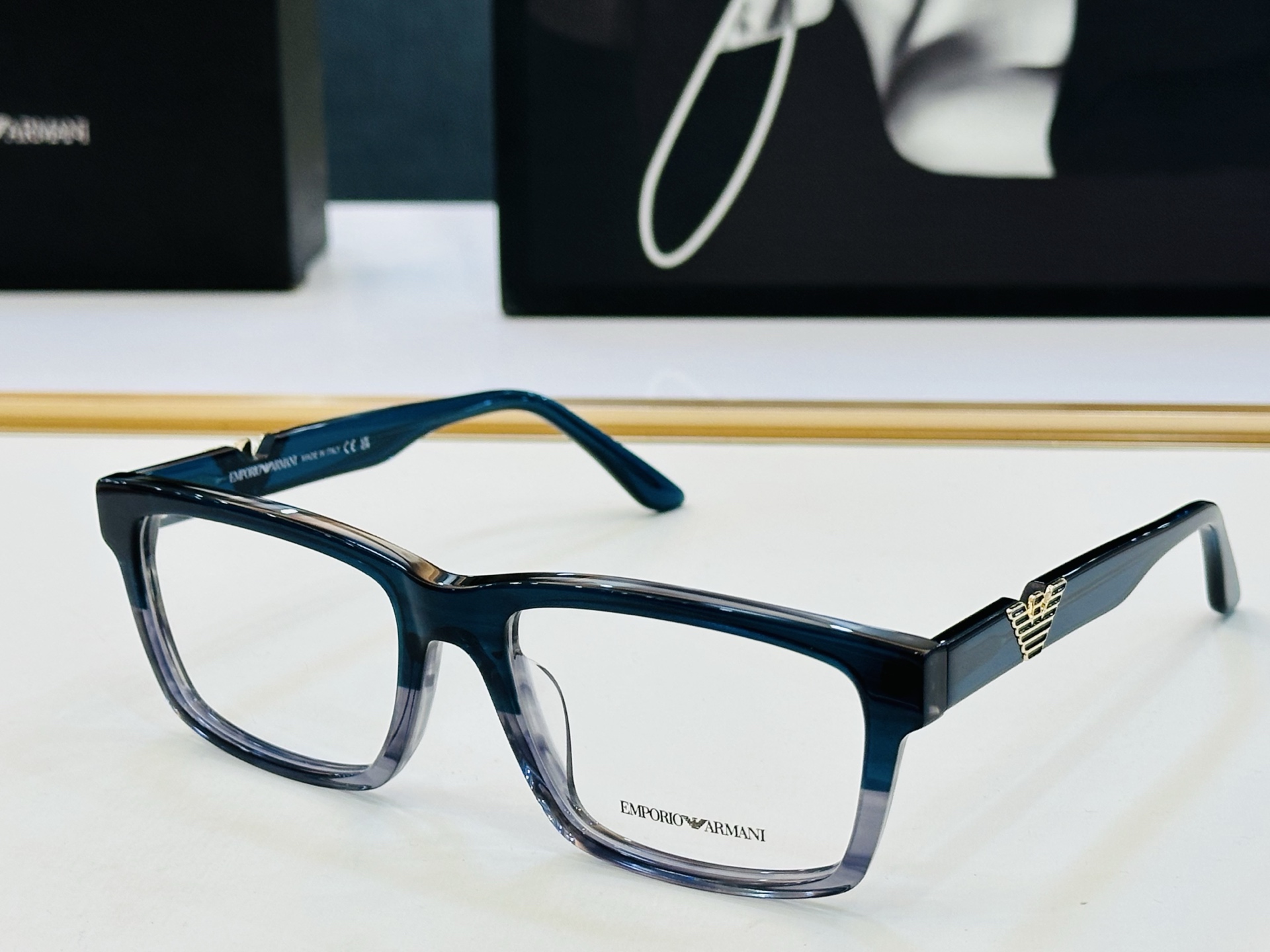 新款 EMPORIO ARMAN* 阿马家 EA3296U Size：54口17-145 时尚超轻 👍👍