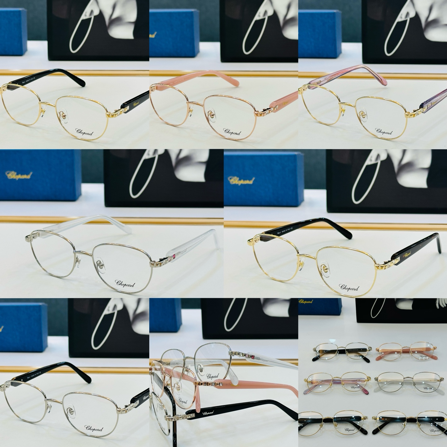 原版 ChoPard肖邦 MODEL: VCHG75J Size：52口18-140 以现代时尚的设计风