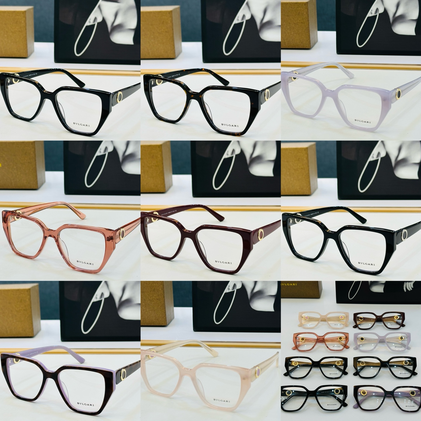 🆕款 官网同售 宝格家 BV6009 👍 Size ：54口17-145 绝对要买😎品质非常完美 L出街