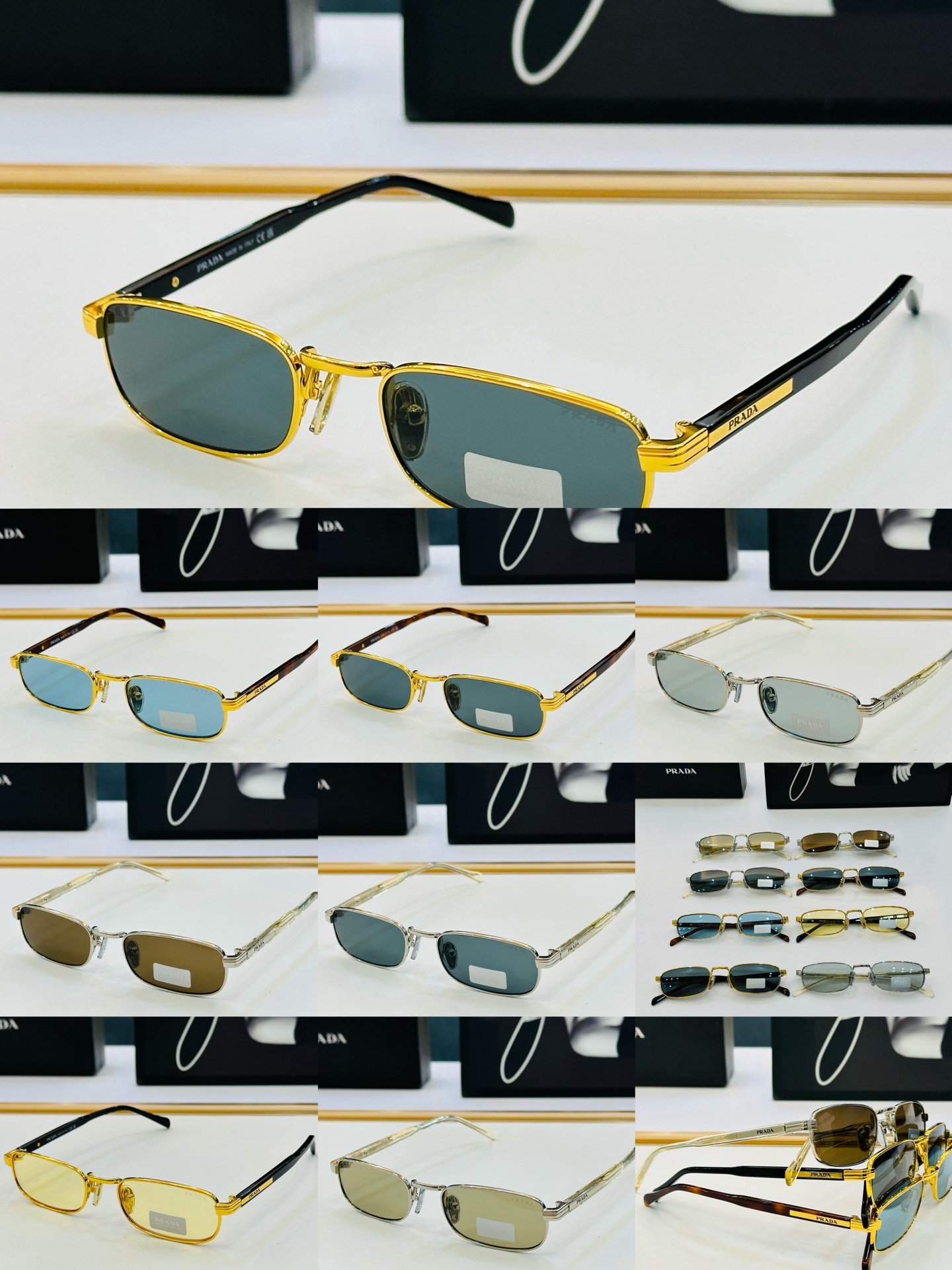 🔺PRAD*🔻普家 PRD54S Size：55口19-140 眼镜系列堪称精湛制作 彰显独特个性 F🌤