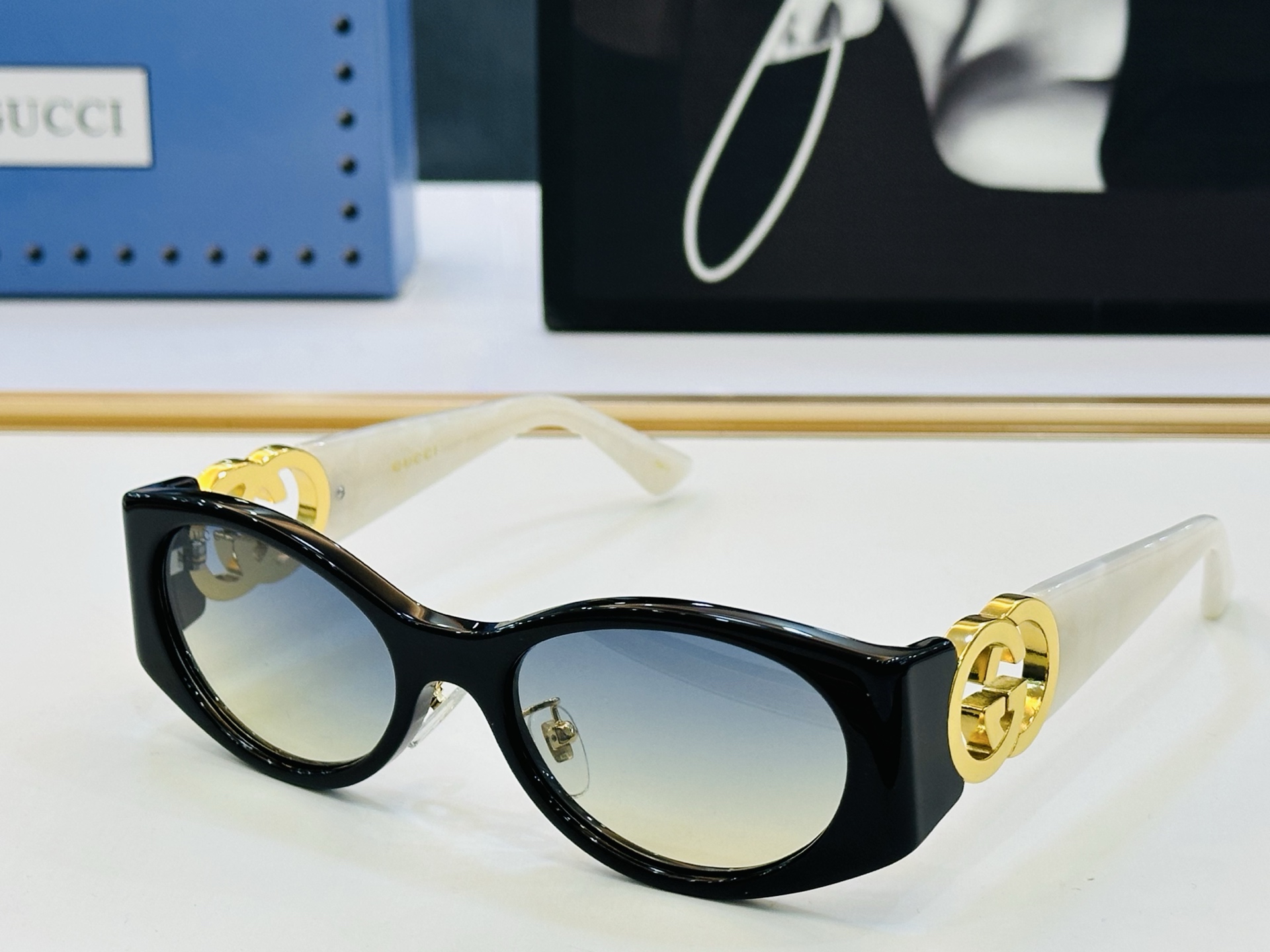 GUCC* 古家 GG2123S 🐝🐝系列 Size：55口19-140 🍁🍁 C超绝品质太阳镜 🔥