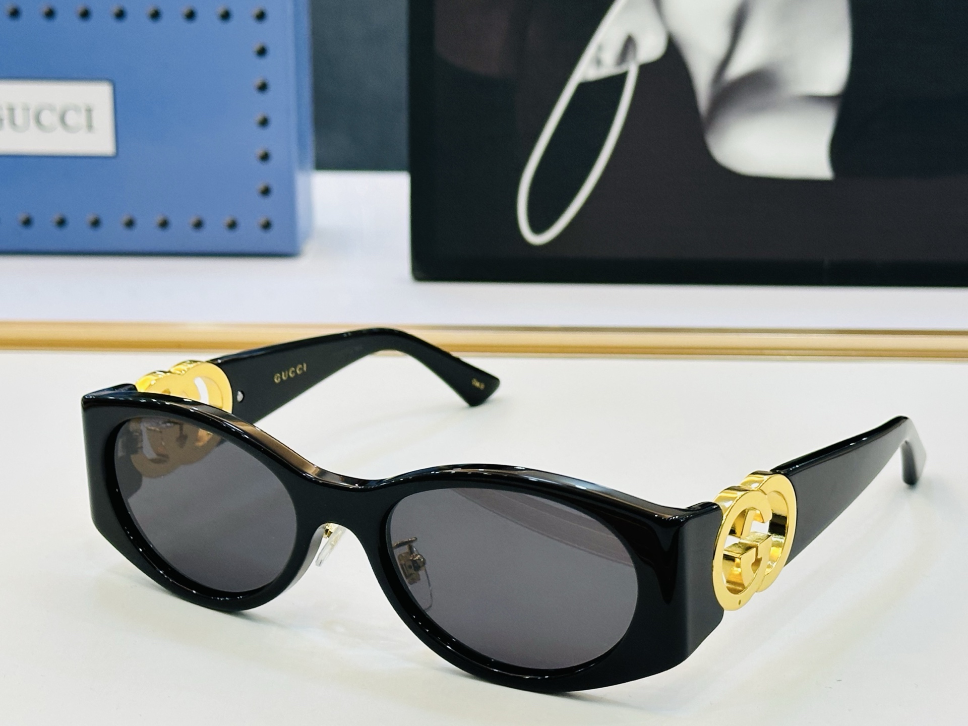 GUCC* 古家 GG2123S 🐝🐝系列 Size：55口19-140 🍁🍁 C超绝品质太阳镜 🔥