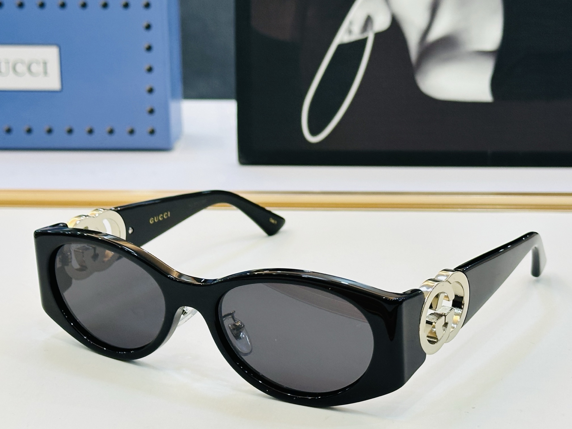 GUCC* 古家 GG2123S 🐝🐝系列 Size：55口19-140 🍁🍁 C超绝品质太阳镜 🔥