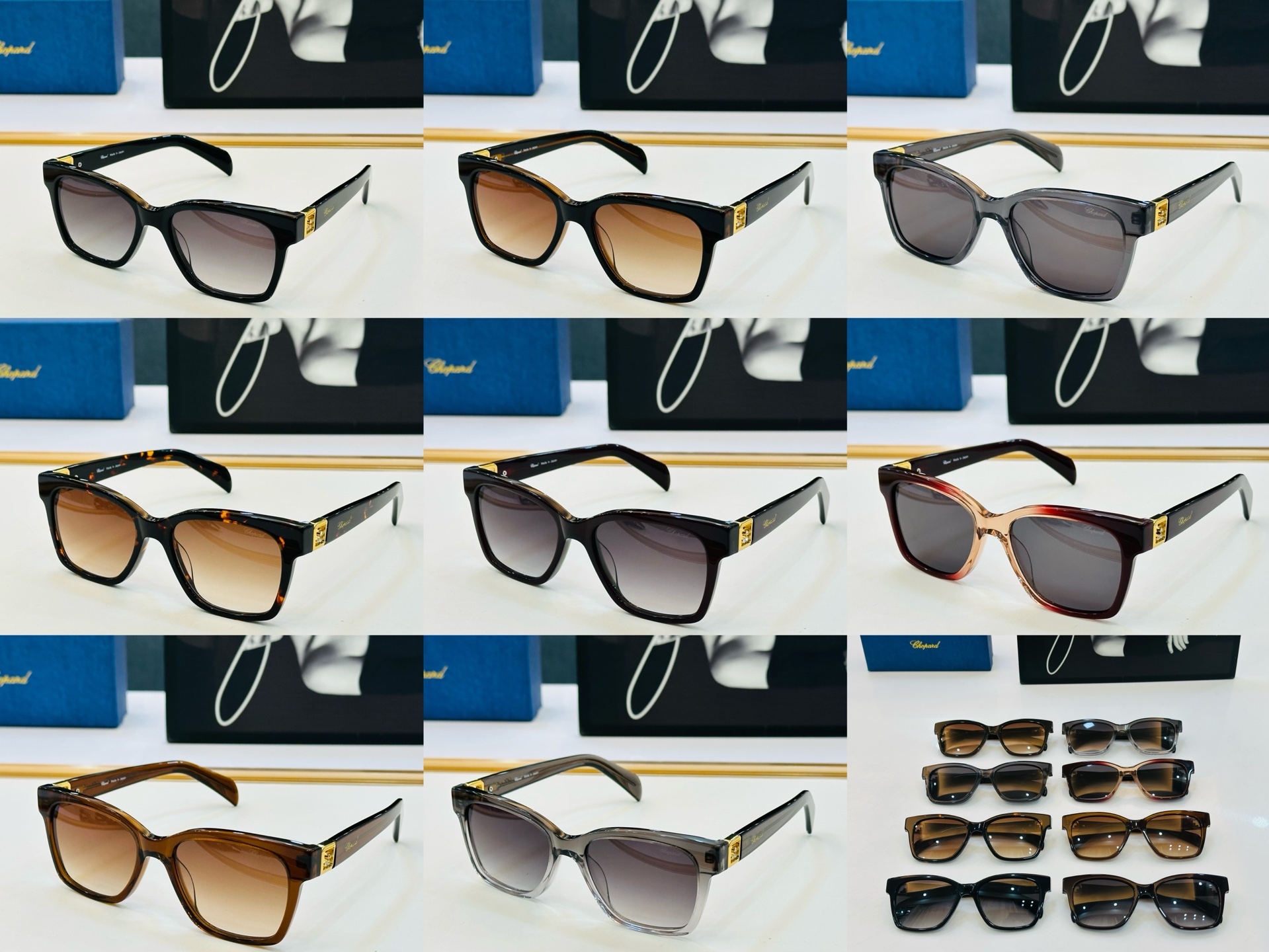 原版 ChoPard肖邦 MODEL: VCH401S Size：54口18-145 以现代时尚的设计风