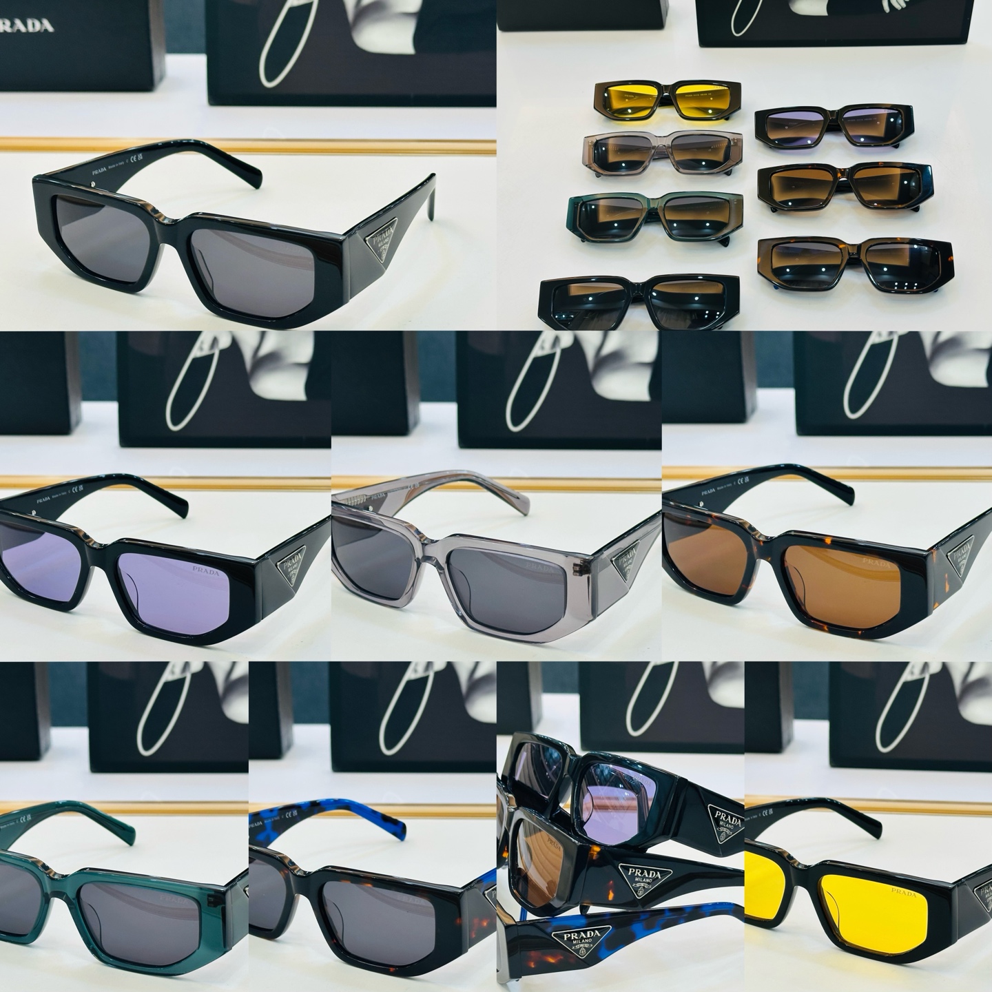 🔺PRAD*🔻普家 PR09ZS Size：54口18-140 眼镜系列堪称精湛制作 最新推出火爆款 C