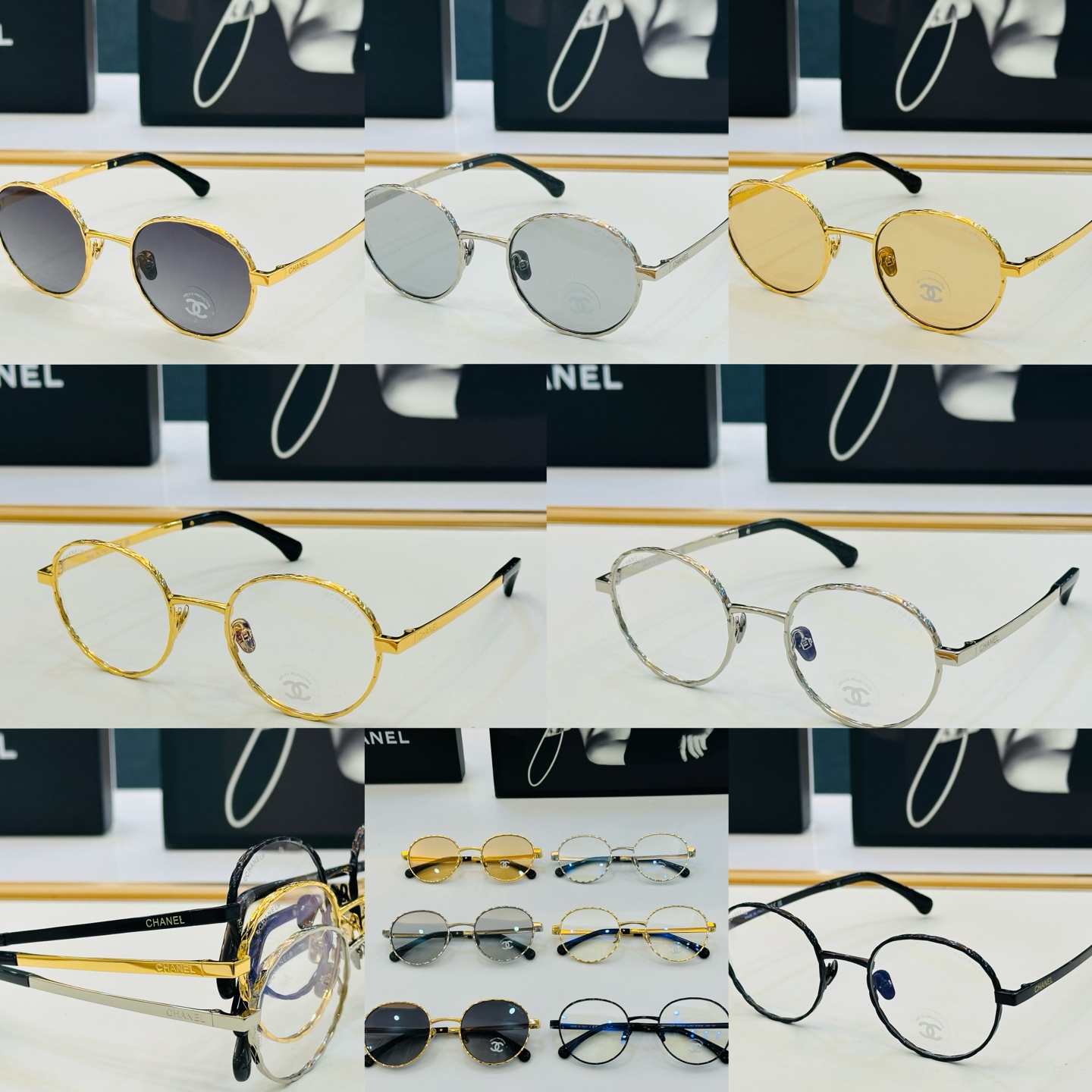 【CHANE*/香家】MODEL:CH2225 Size：51口20-140 独特设计 B适合各种脸型💋