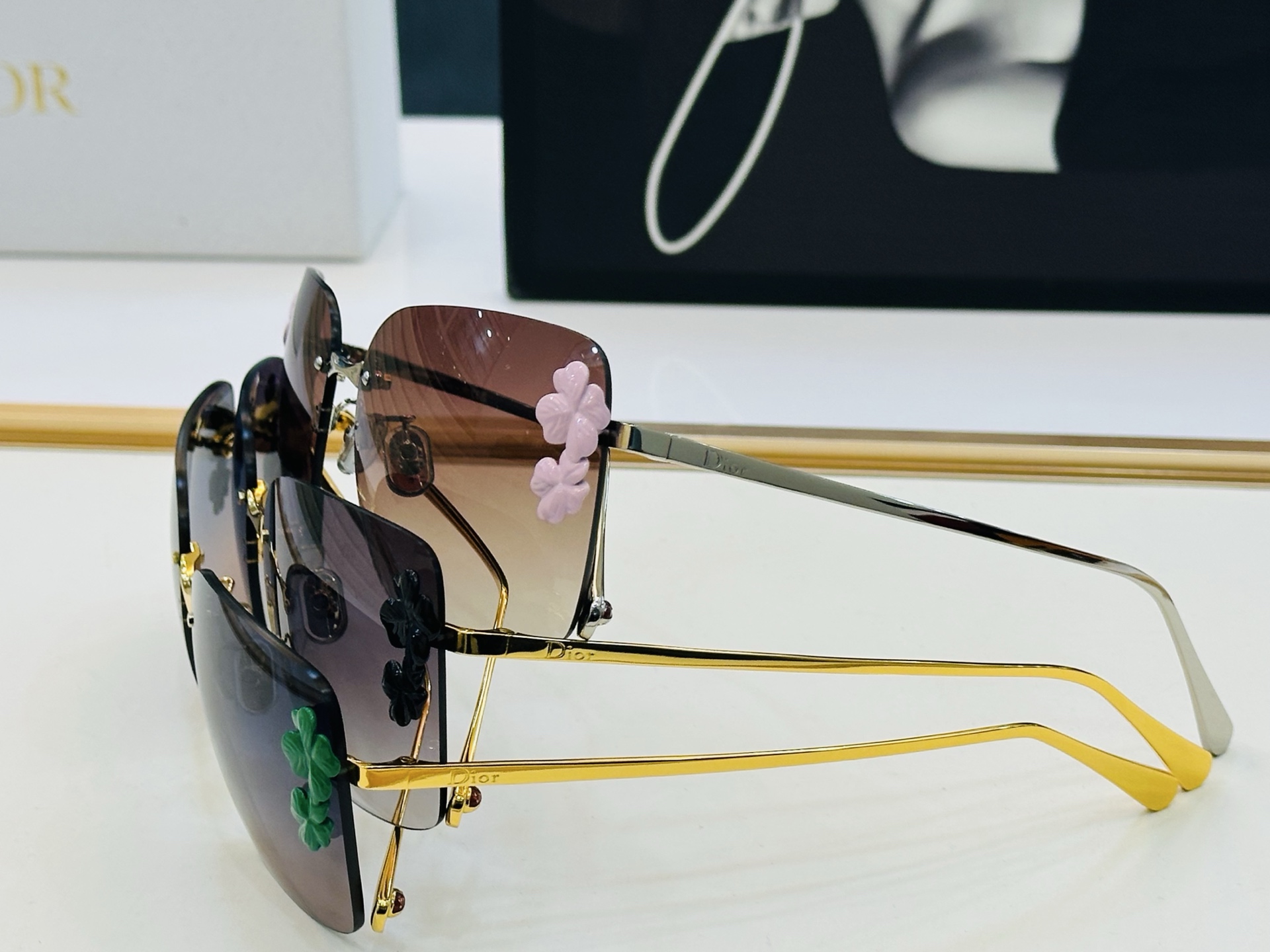 🔻🔻🔻DIO* 迪家 S2U Size：62口16-135 春夏款墨镜 😎🔆 F搭配镜腿精致 质量上佳