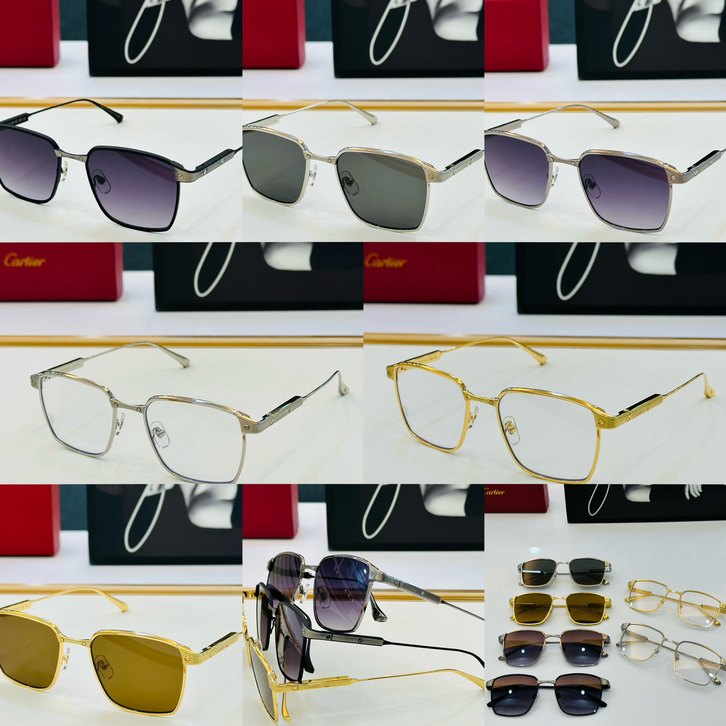 Cartie* 卡家 CT0614O 太阳镜 Size：54口19-145 工艺精湛气质十足！q男女同款