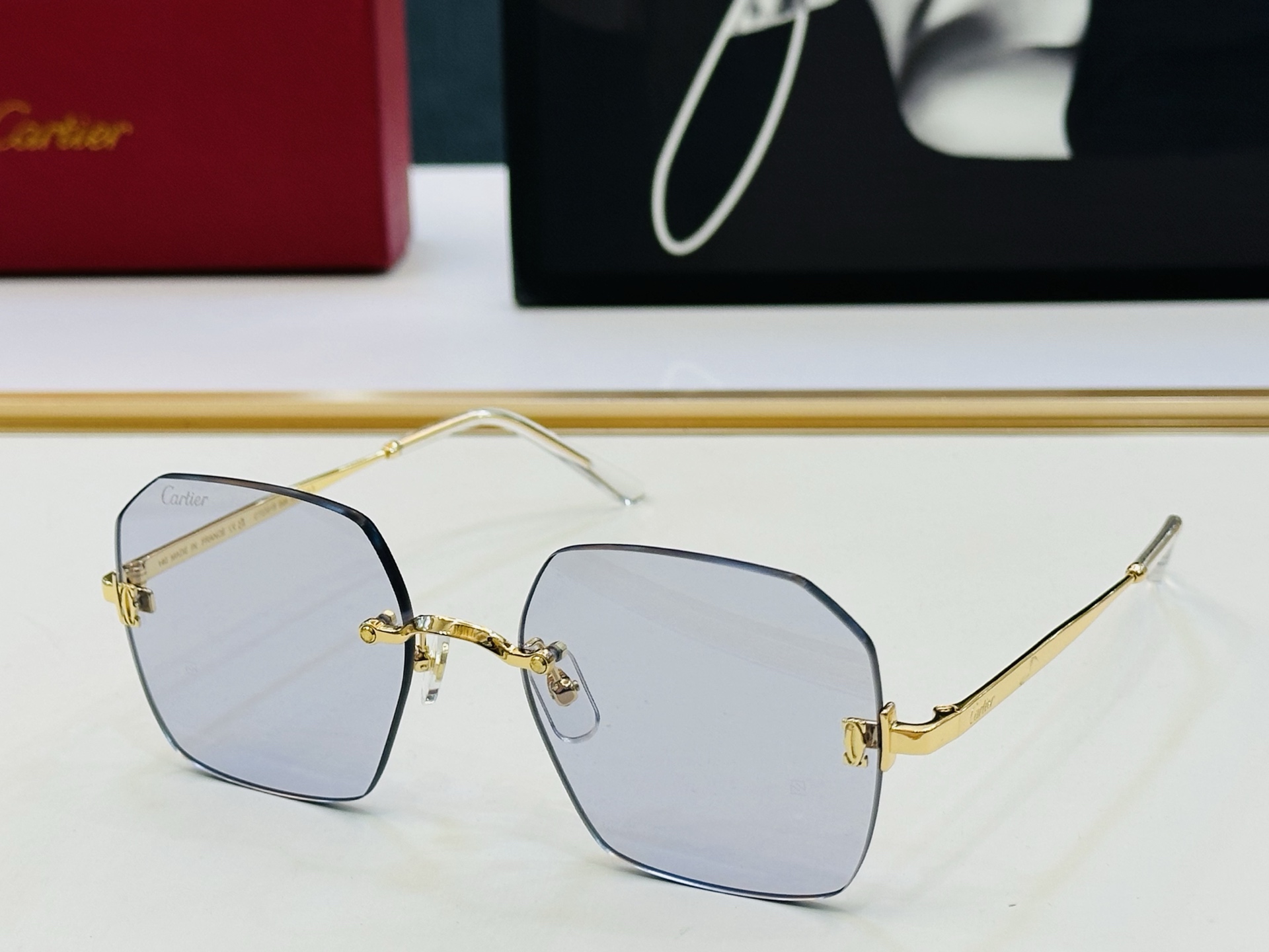 Cartie* 卡家 太阳镜 CT0591S Size：55口19-140 电镀工艺精湛气质十足！CC男