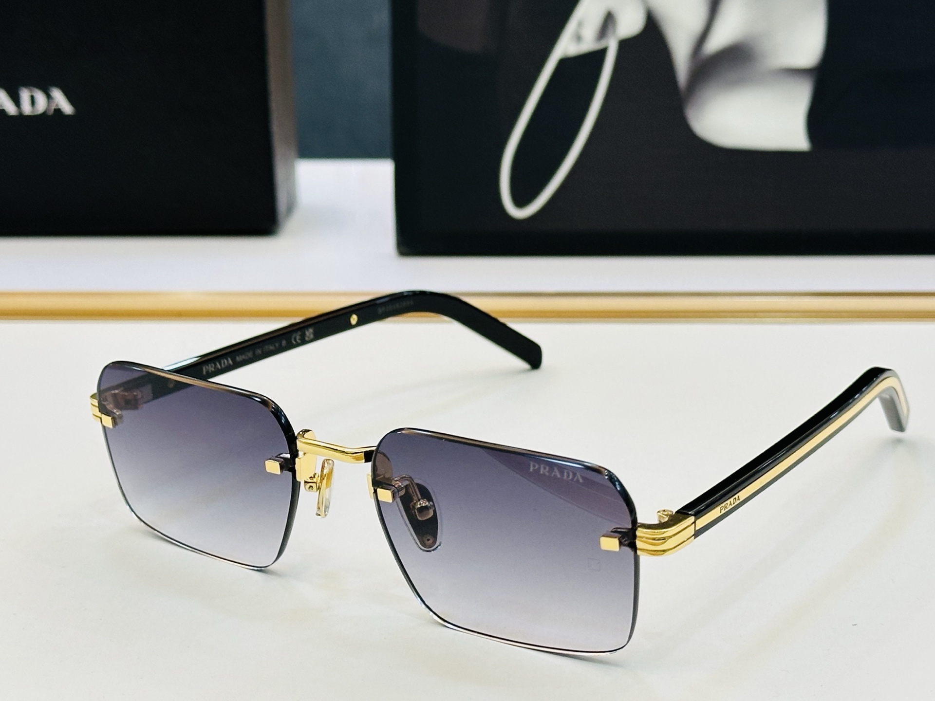 🔺PRAD*🔻普家 PR D55S Size：55口19-145 眼镜系列堪称精湛制作 彰显独特个性 C