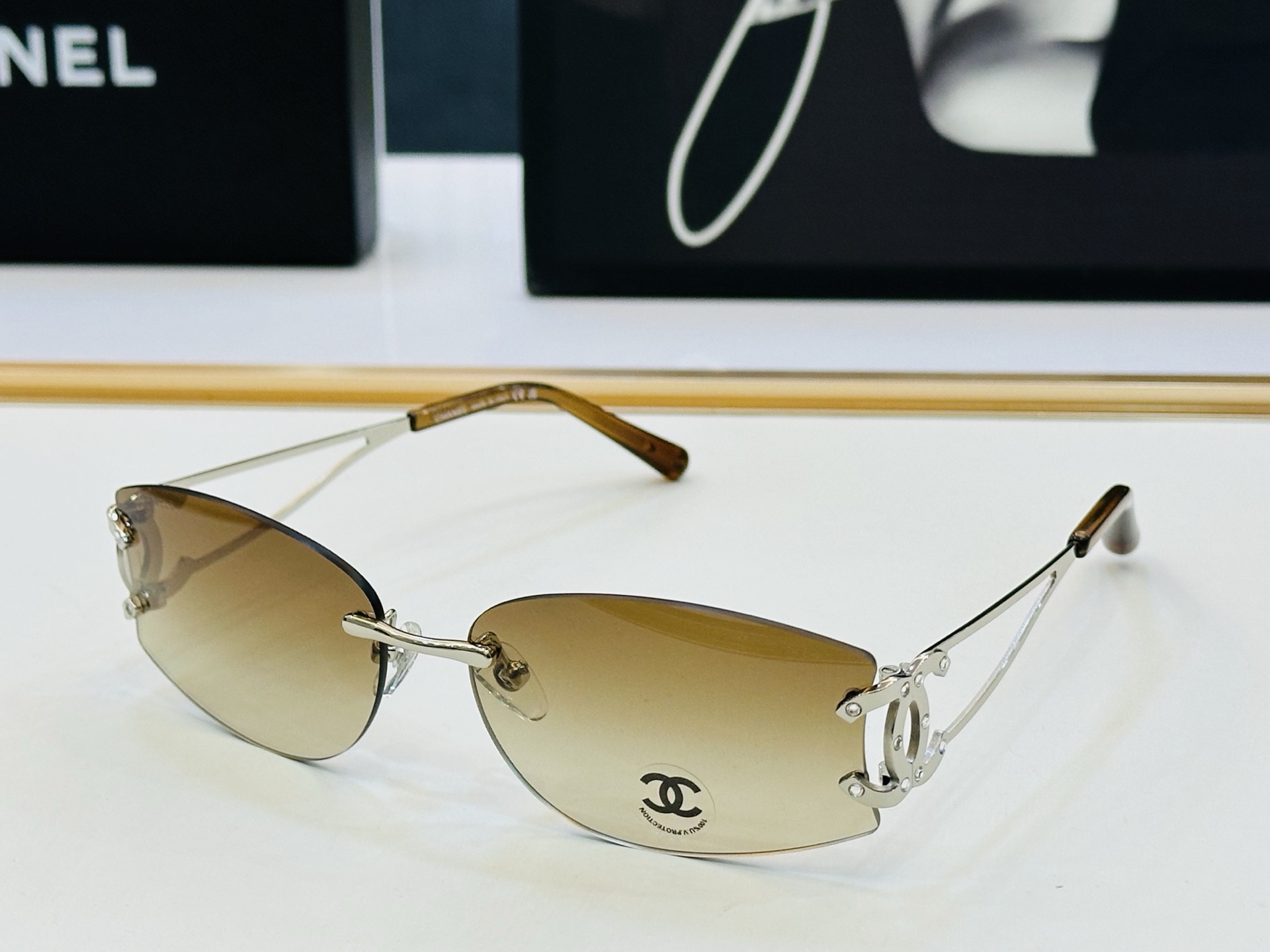 CHANE*香家 CH4087 SIZE：60口16-135 潮流爆款 太阳镜 😍😍高品质 F网红潮款墨