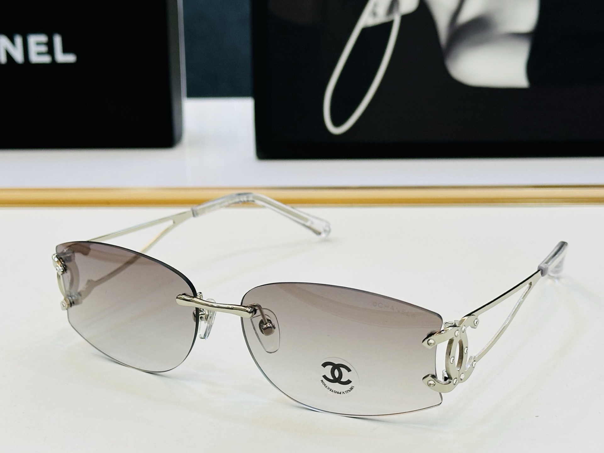 CHANE*香家 CH4087 SIZE：60口16-135 潮流爆款 太阳镜 😍😍高品质 F网红潮款墨