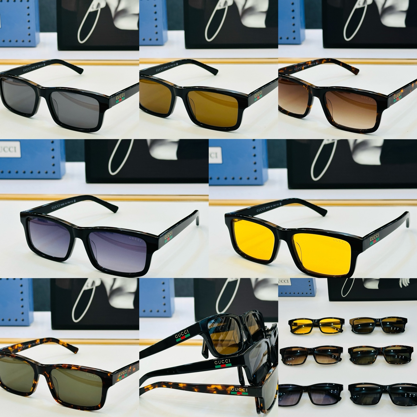 GUCC* 古家 GG1986SA 🐝🐝系列 Size：57口16-145 🍁🍁 C超绝品质 🔥