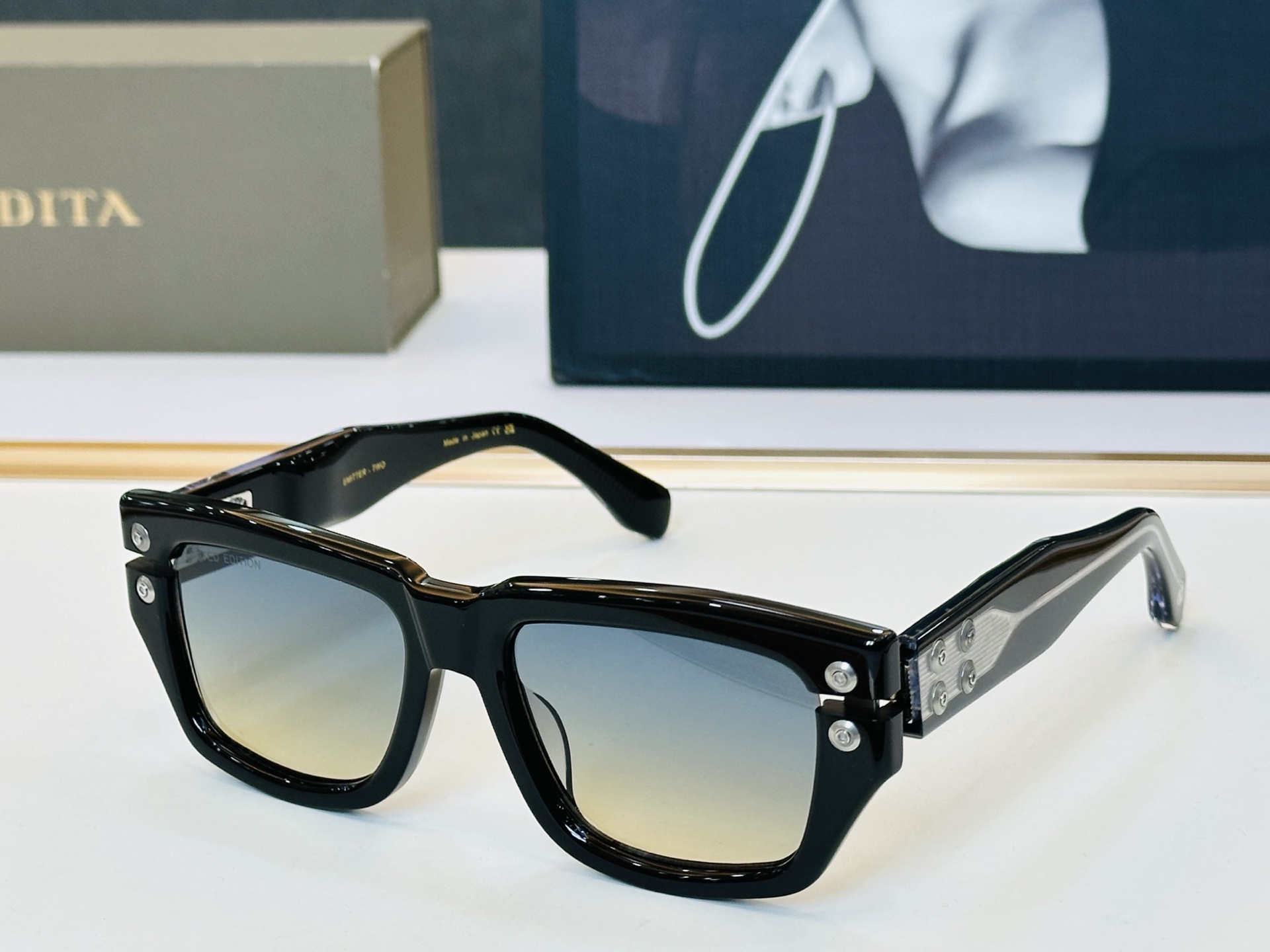 官网款 DlT* 迪塔 DTS445 Size：54口18-145 意大利最新原单货 [得意][得意]男