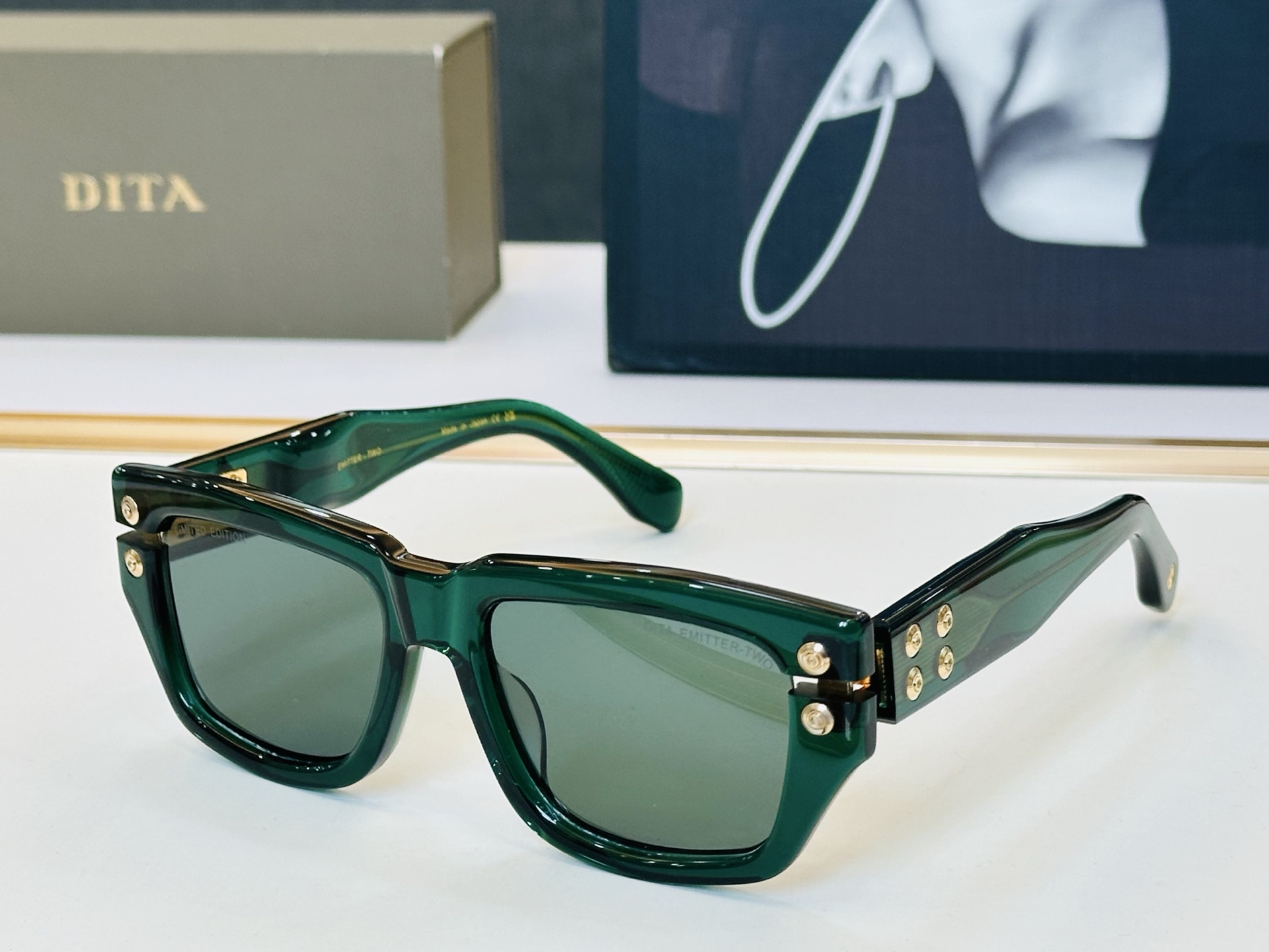 官网款 DlT* 迪塔 DTS445 Size：54口18-145 意大利最新原单货 [得意][得意]男