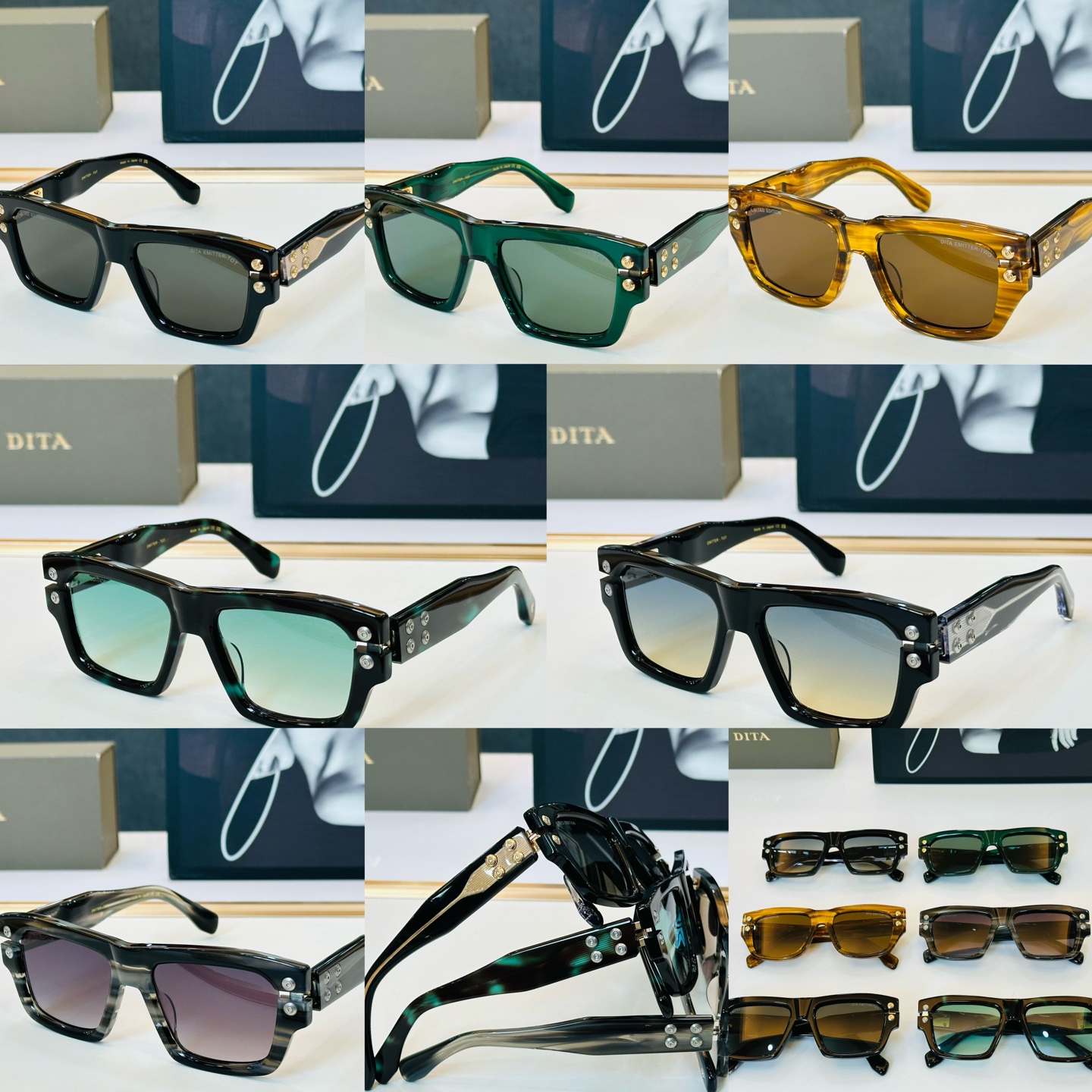 官网款 DlT* 迪塔 DTS457 Size：54口18-145 意大利最新原单货 [得意][得意]男