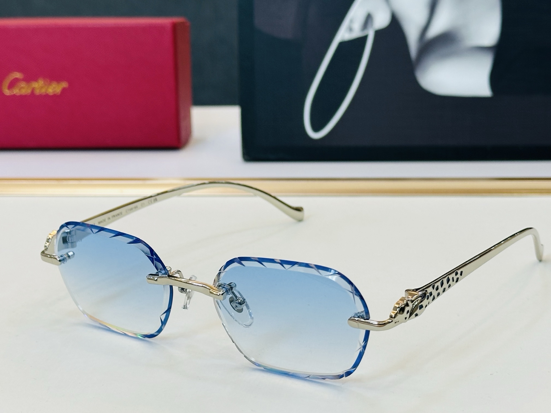 🆕 原版Cartie* 卡家 官网经典款 太阳镜 CT0916S Size：56口17-135 电镀工艺