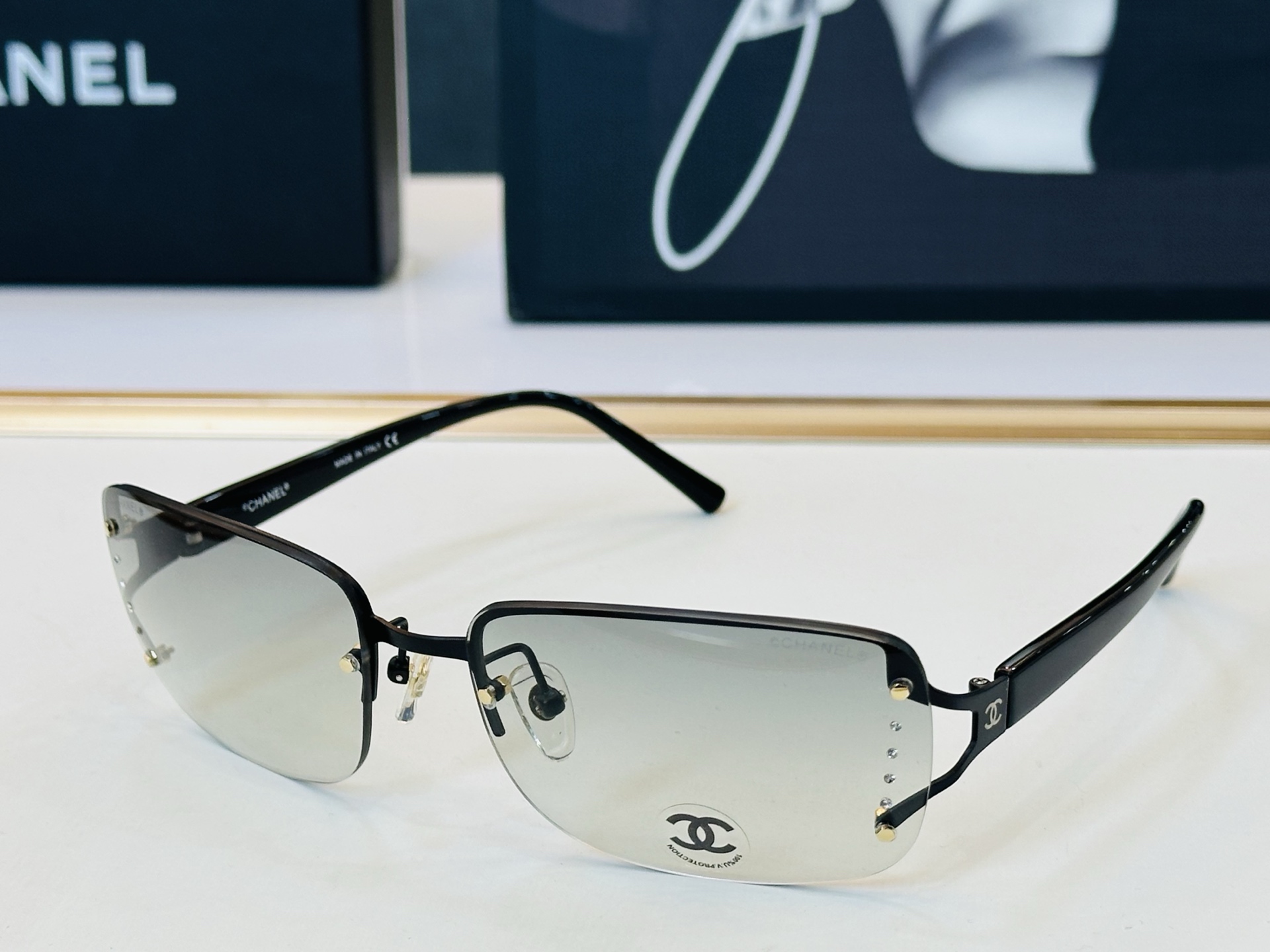 CHANE*香家 CH5038 SIZE：61口19-125 潮流爆款 太阳镜 😍😍高品质 F网红潮款墨