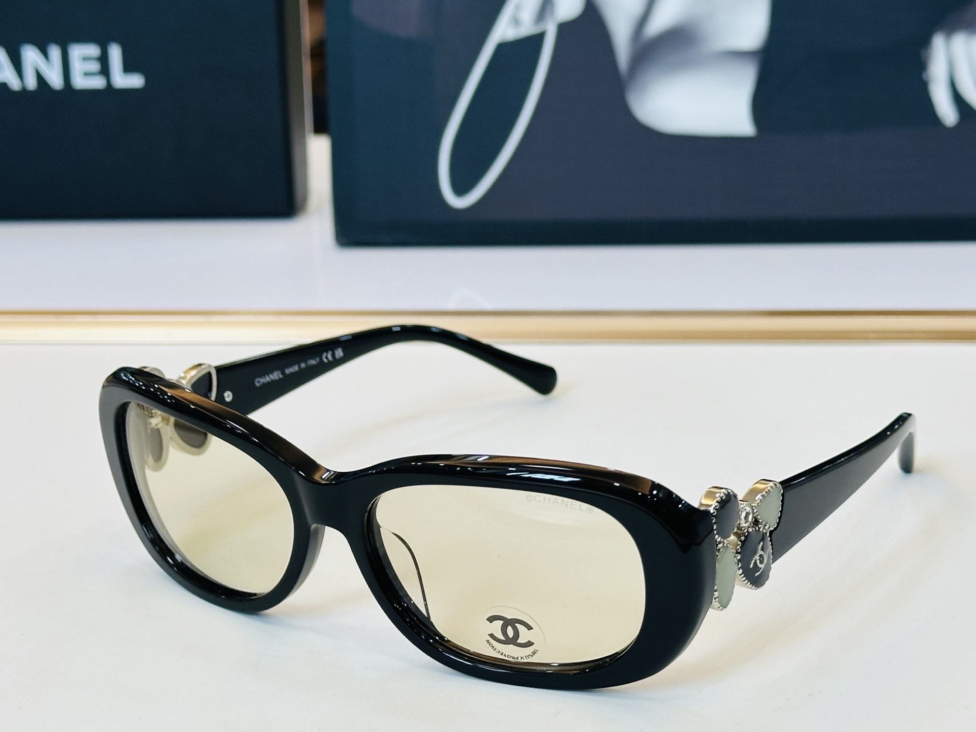 CHANE*香家 CH5181 SIZE：56口16-132 潮流爆款 太阳镜 😍😍高品质 F网红潮款墨