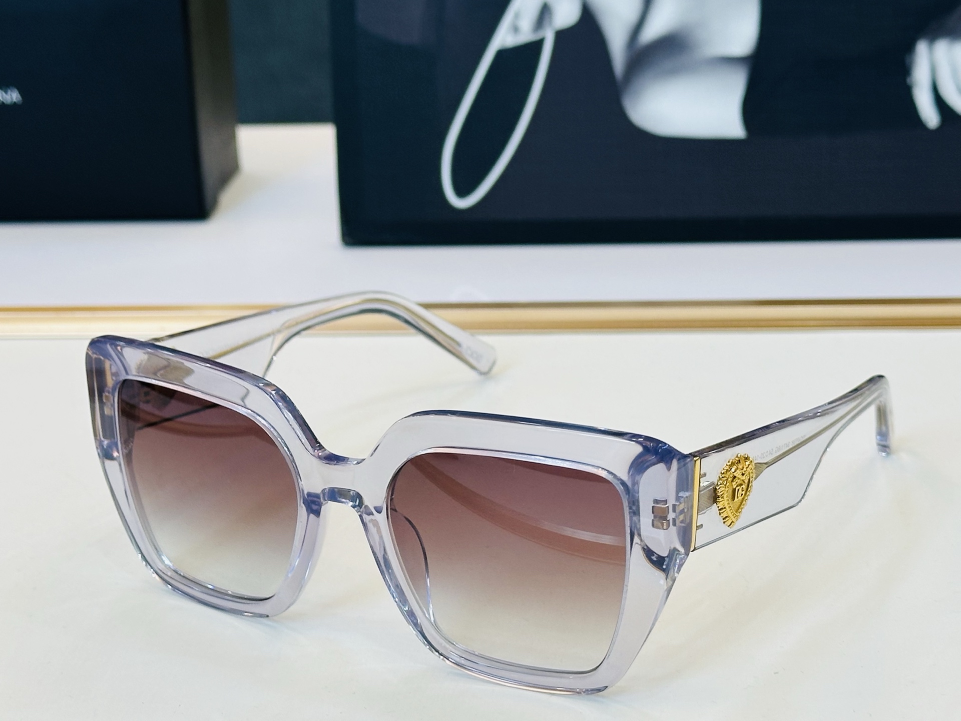 🆕 官网款 🔺DOLCE&GABBAN*🔻DG4538 Size：54口20-145 新颖独特🔝🔝M美艳