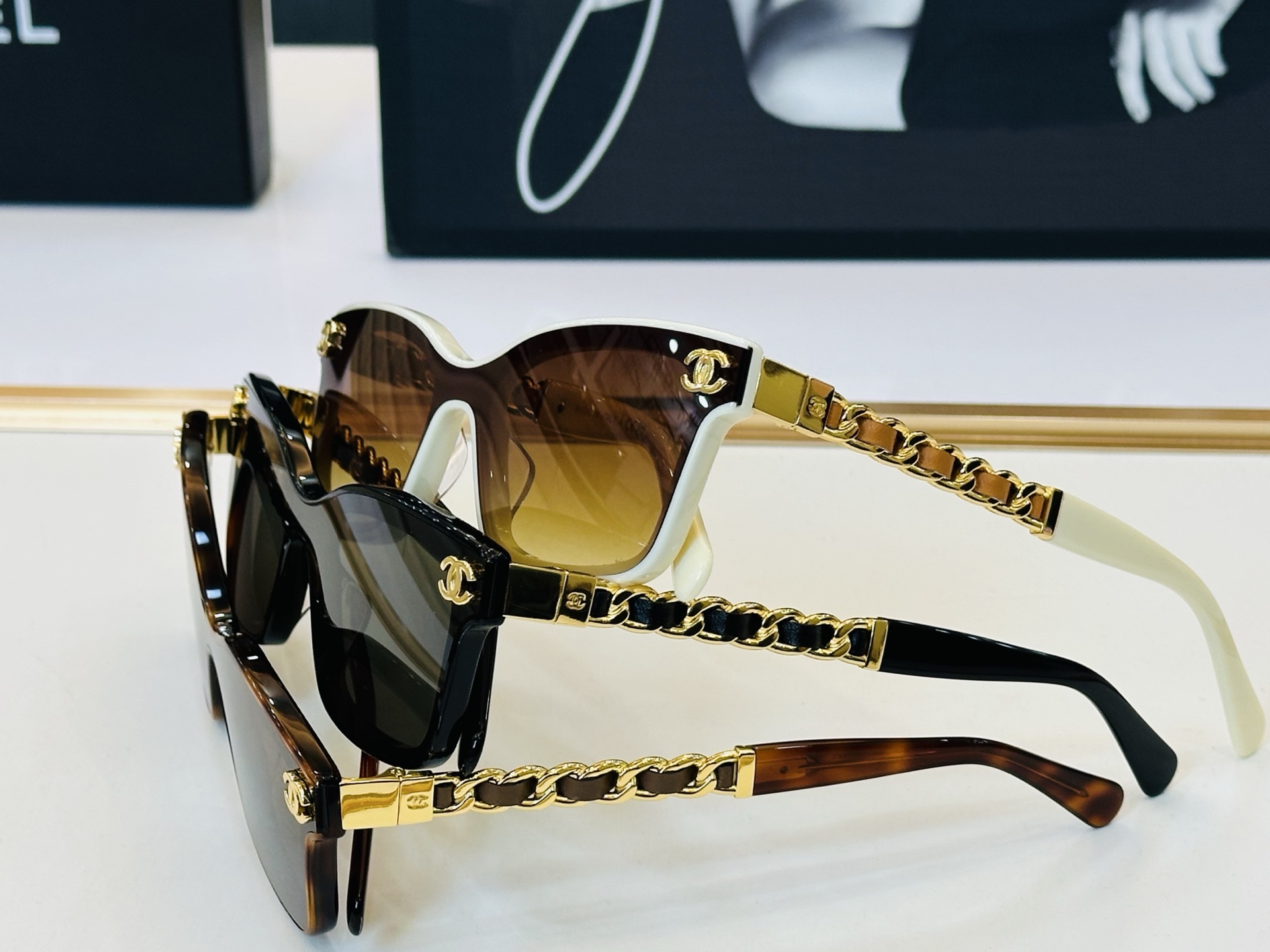 🆕 【CHANE*/香家】MODEL:CH1911 size：54口20-143 💅🏻💓b太阳镜