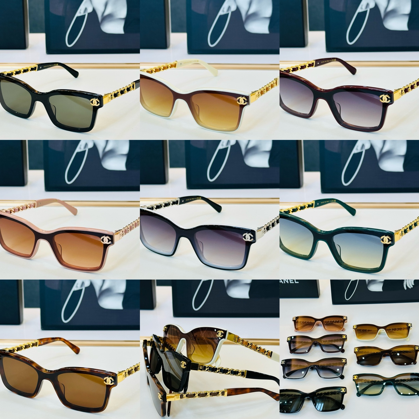 🆕 【CHANE*/香家】MODEL:CH1911 size：54口20-143 💅🏻💓b太阳镜