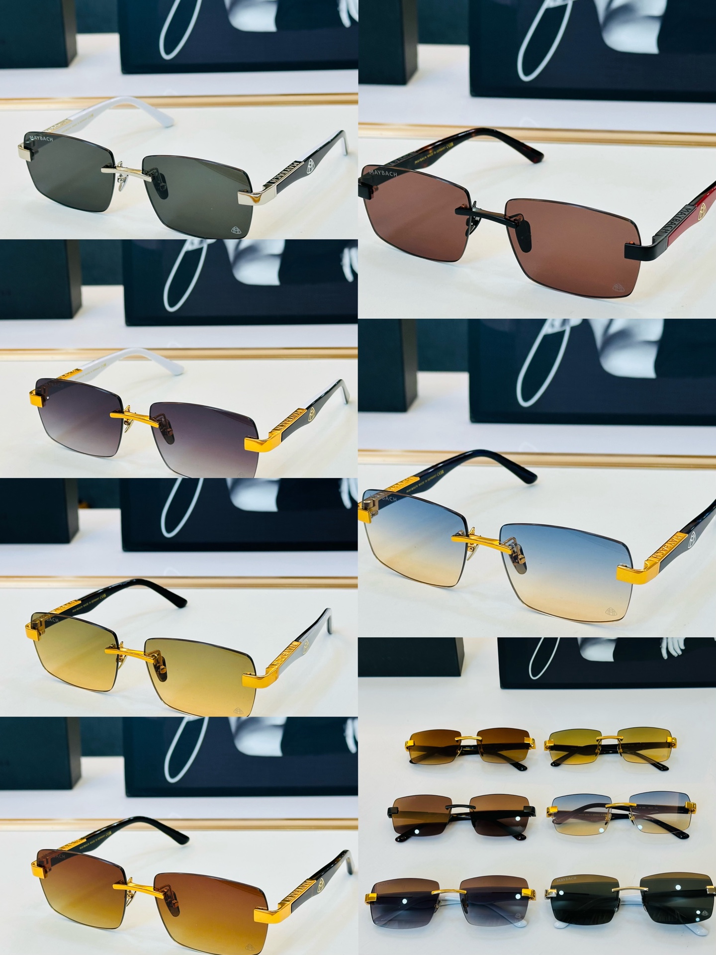 高品质 迈巴赫 🎉🎉做工精美💕💕MAYBAC*H Z161 Size：60口17-143 质感十足 b👍