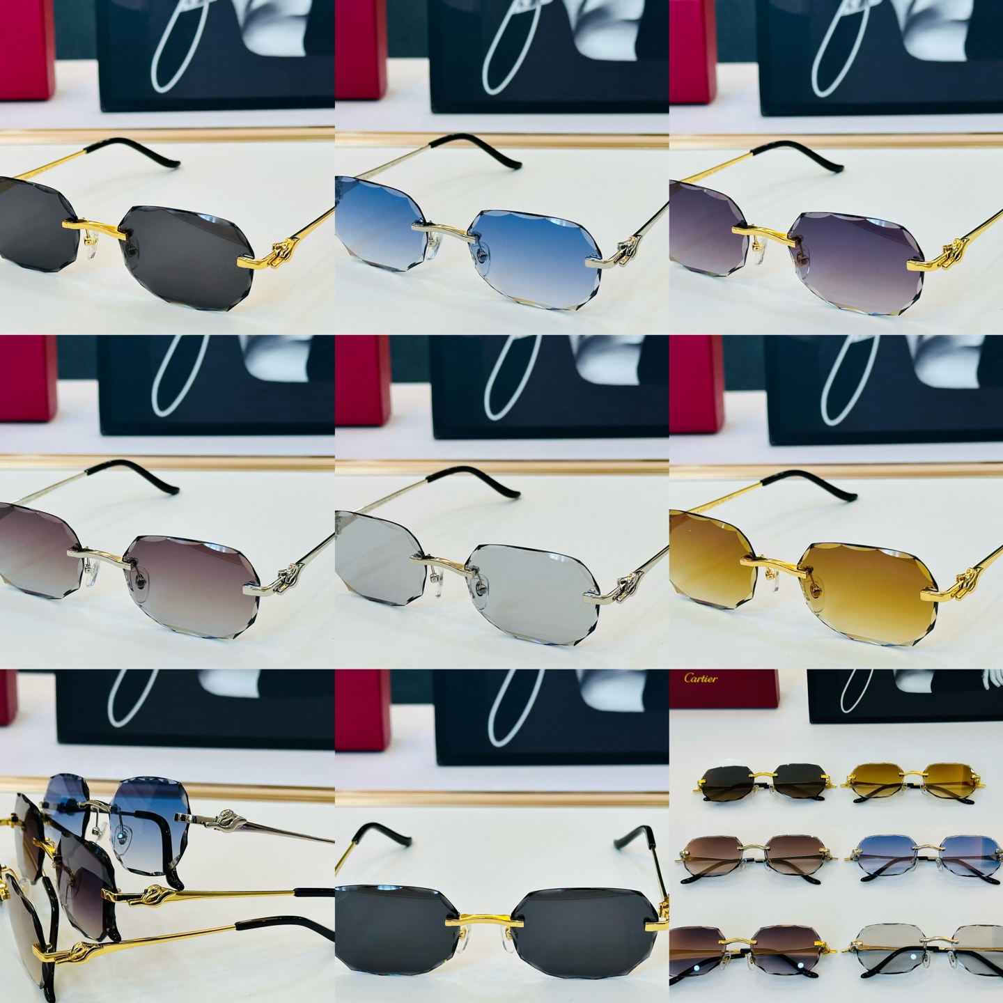 Cartie* 卡家 太阳镜 CT0679S Size：56口19-145 电镀工艺精湛气质十足！C男女