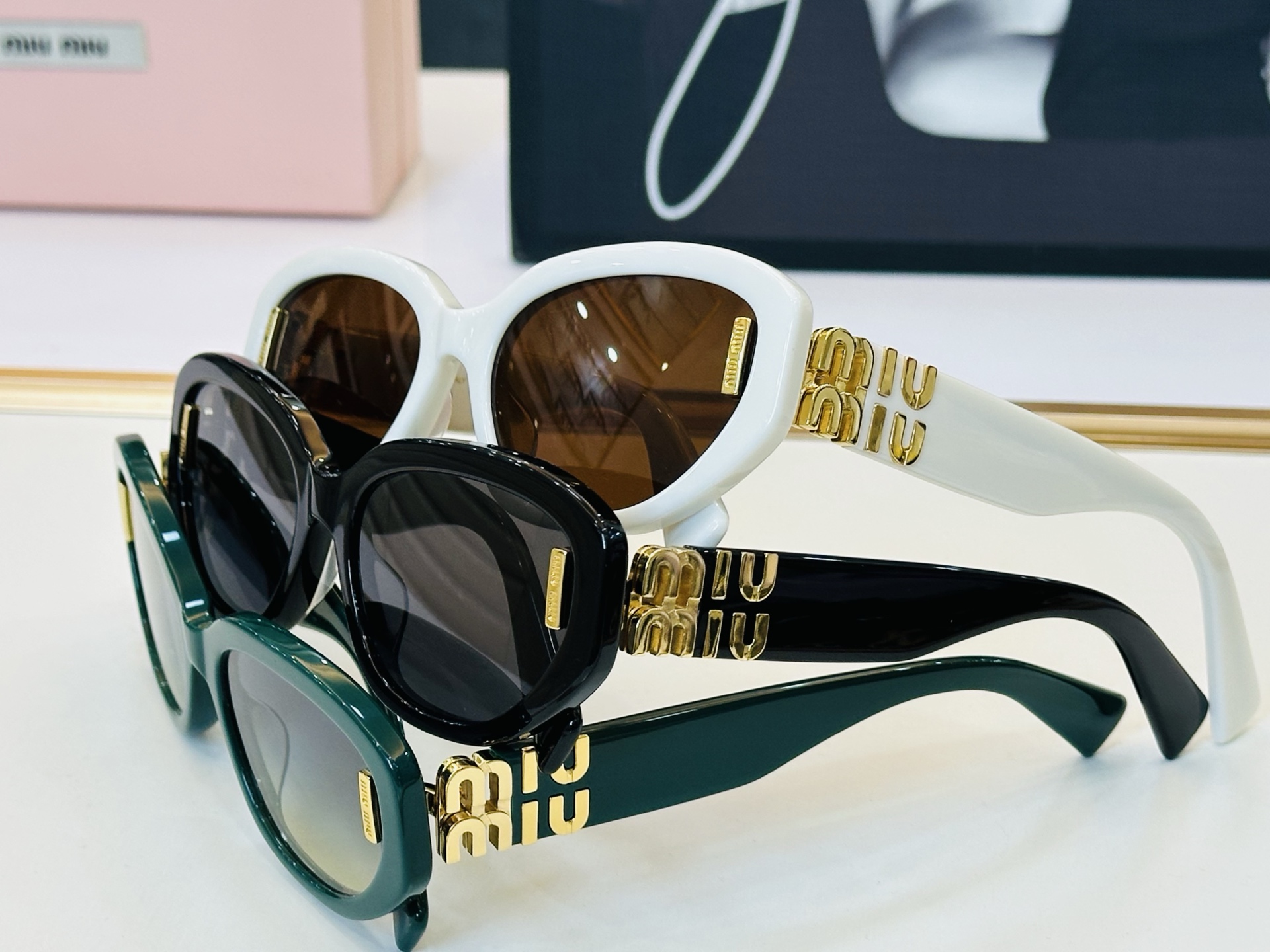 🆕 谬家 MU 159AV Size：59口18-138 🌺🌺 [玫瑰][闪电] 时尚靓丽 得意][得意