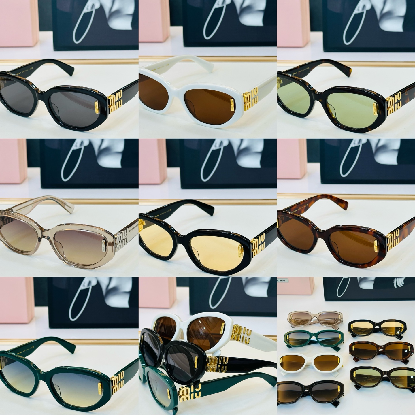 🆕 谬家 MU 159AV Size：59口18-138 🌺🌺 [玫瑰][闪电] 时尚靓丽 得意][得意