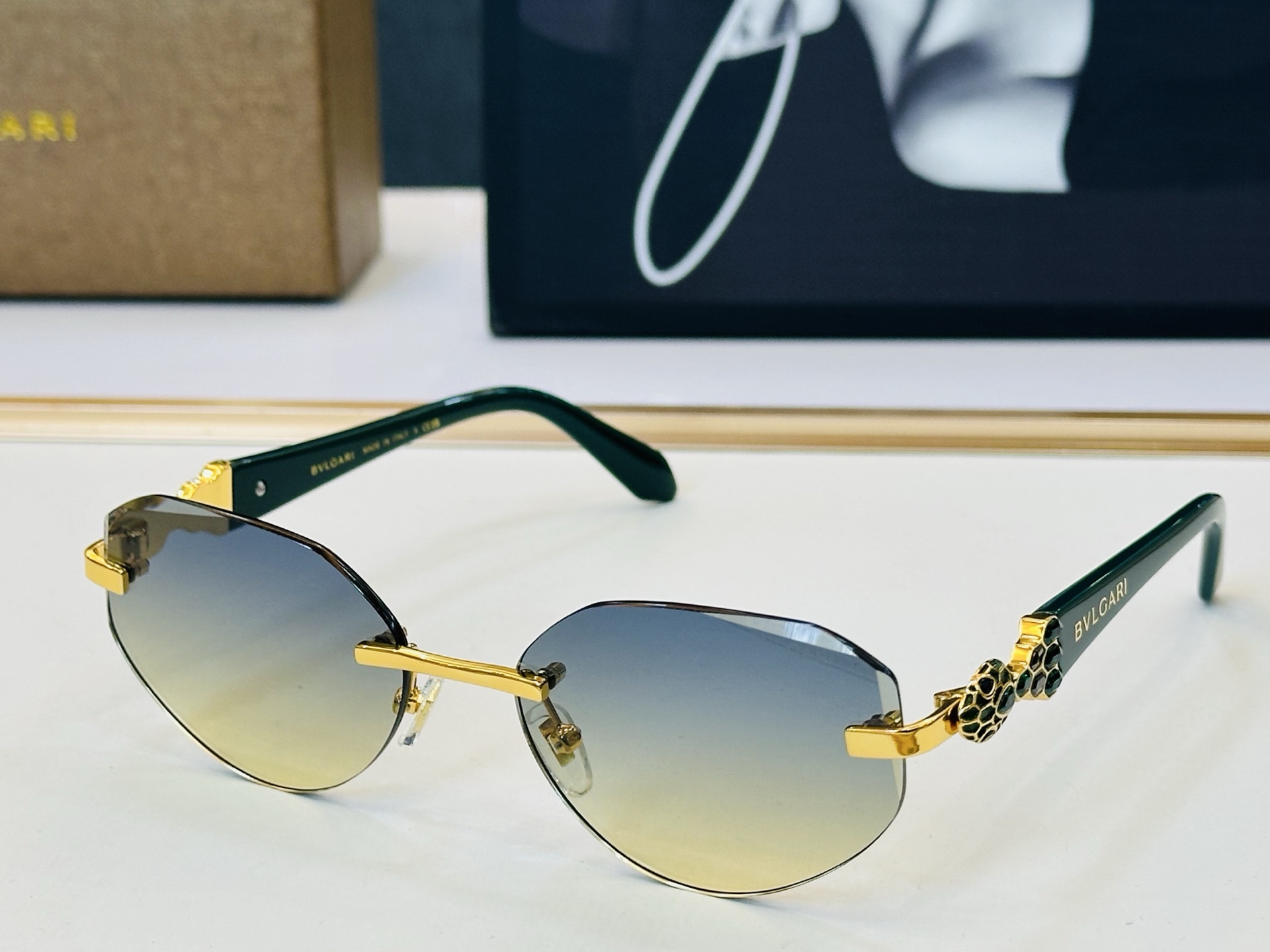 🆕款 官网同售 宝格家 BV1806LU 👍 Size ：57口18-145 绝对要买😎品质非常完美 b