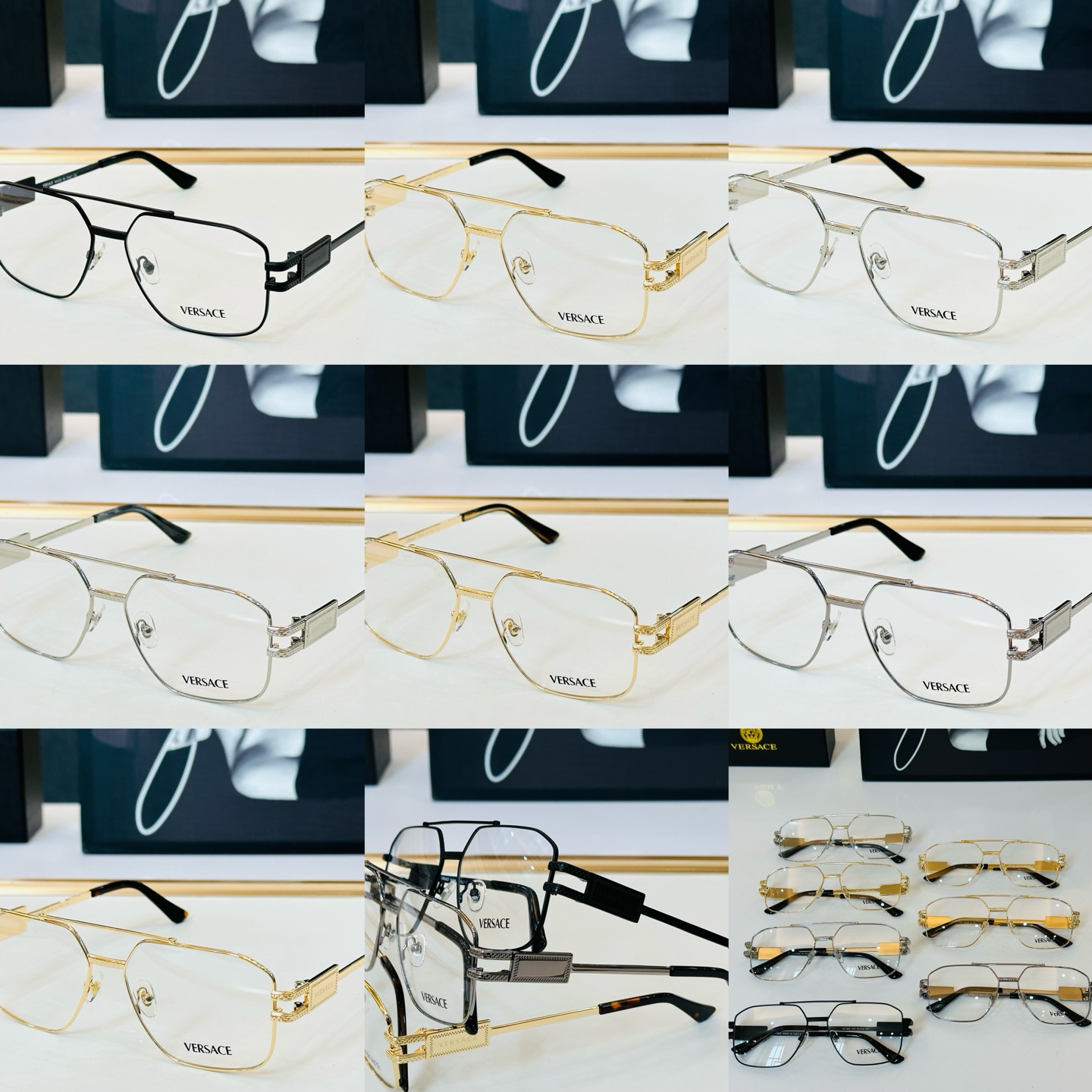 🎉🎉范思家 VERSACE✨✨✨MODEL：VE1302 Size：57口15-140 ✨L 有范