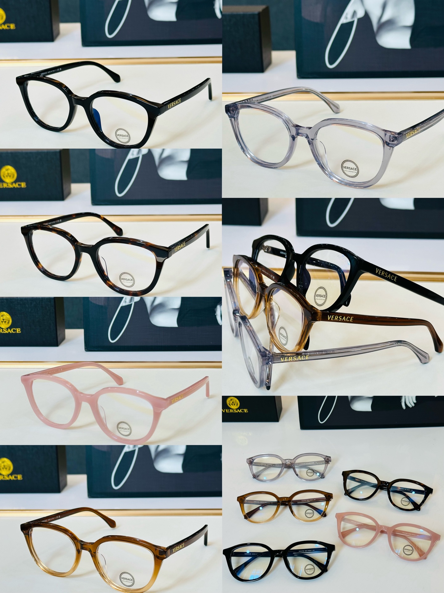 ‼️范思家 VE3379D 👍 Size ：53口21-145 绝对要买😎真心美的让人心动 品质非常完美