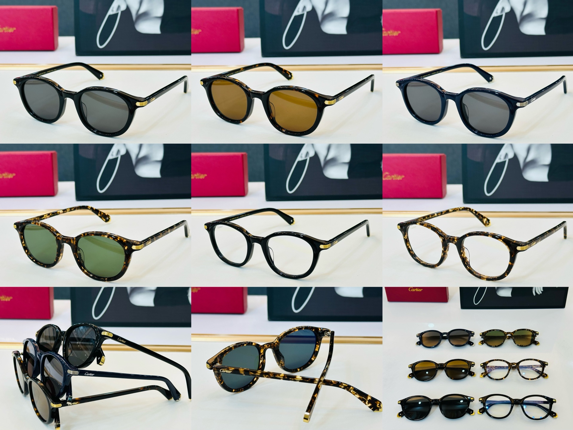 🆕 原版Cartie* 卡家 太阳镜 CT0584S Size：49口21-145 工艺精湛大牌品 C戴