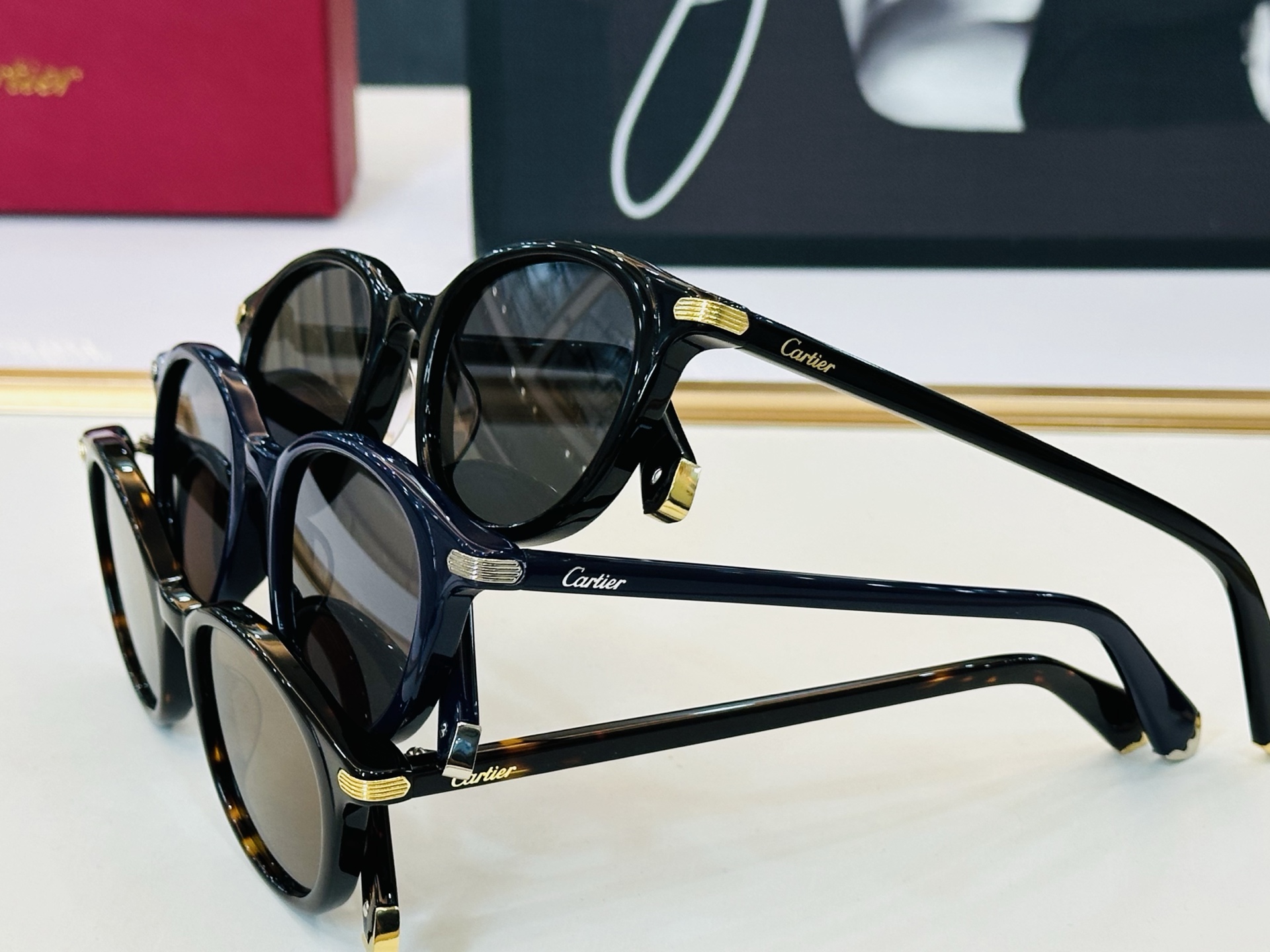 🆕 原版Cartie* 卡家 太阳镜 CT0584S Size：49口21-145 工艺精湛大牌品 C戴