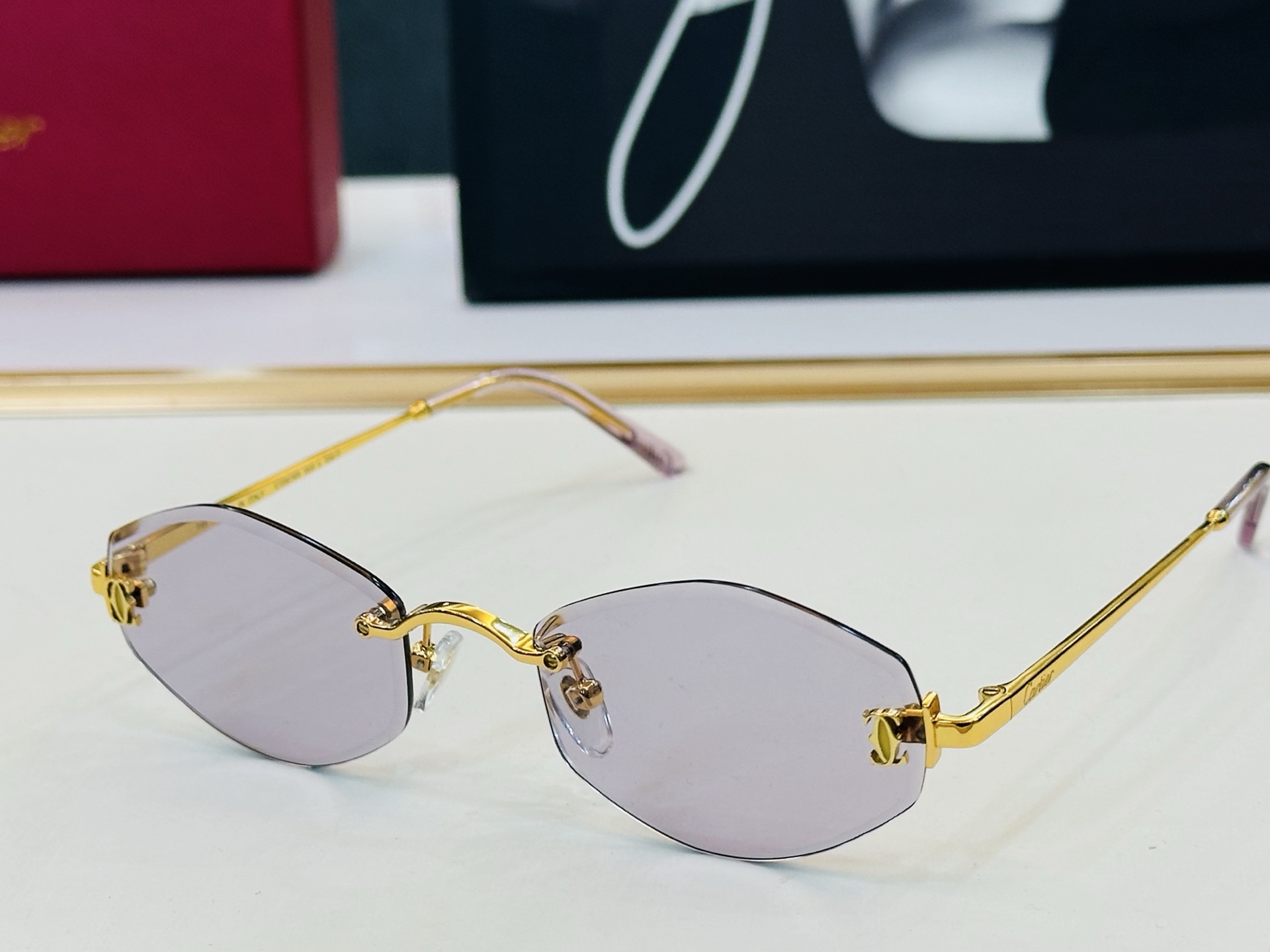 🆕 原版Cartie* 卡家 太阳镜 CT0678S Size：52口20-145 工艺精湛大牌品 C戴