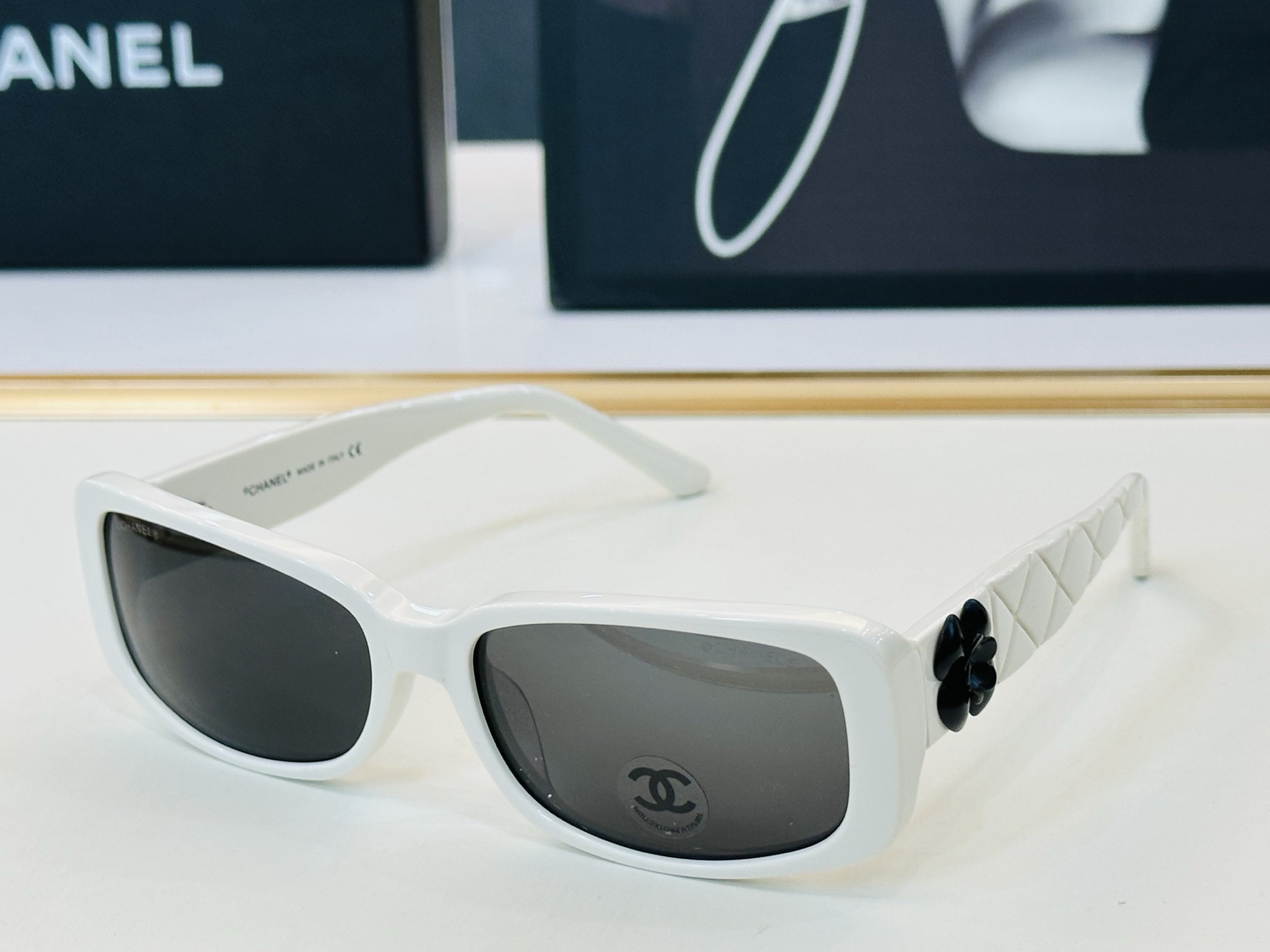 CHANE*香家 CH5111 SIZE：55口16-135 潮流爆款 太阳镜 😍😍高品质 F网红潮款墨